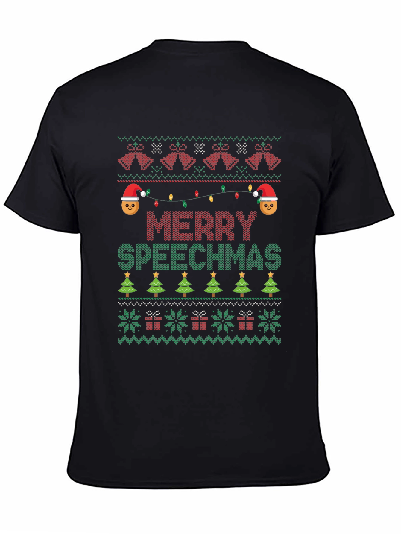 Merry Speechmas Ugly Christmas Sweater T-Shirt