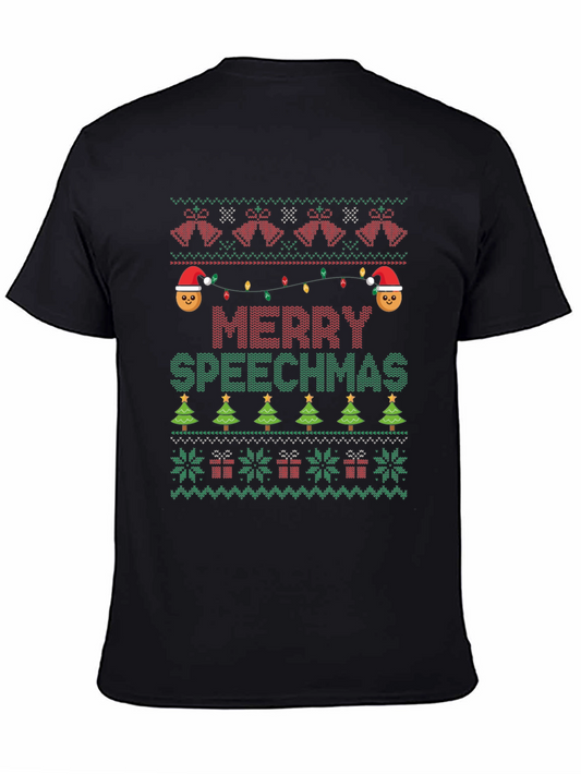 Merry Speechmas Ugly Christmas Sweater T-Shirt