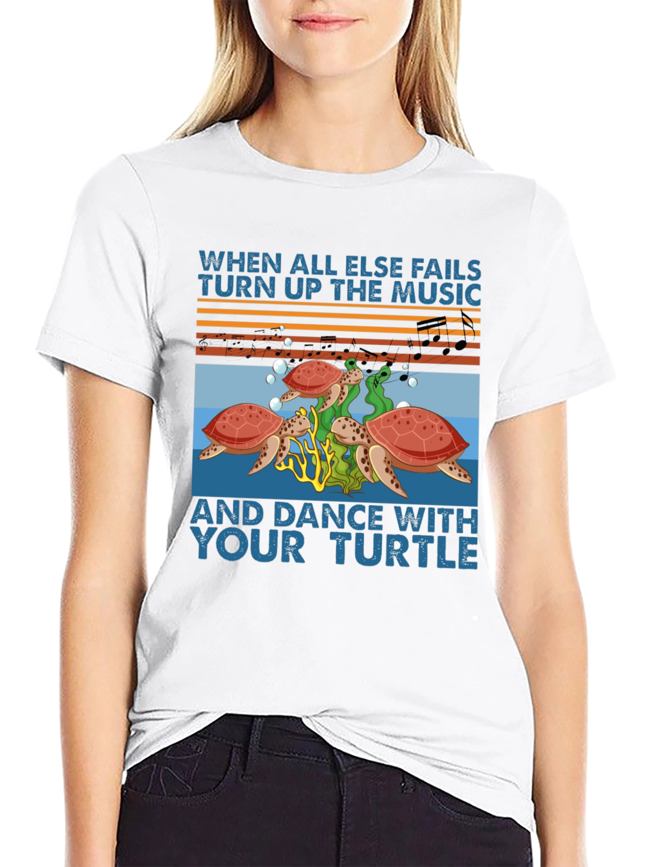 Turtle Music T-Shirt - When All Else Fails