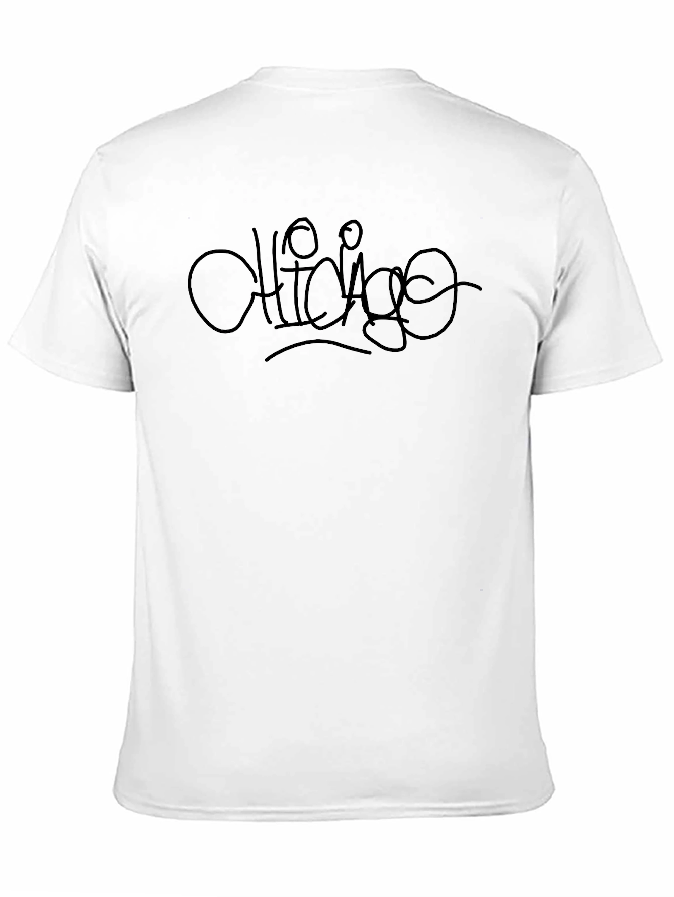 Chicago Script Graphic T-Shirt - Classic Cool