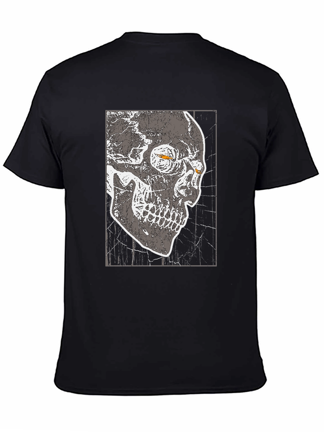 Skull Graphic Print Tee