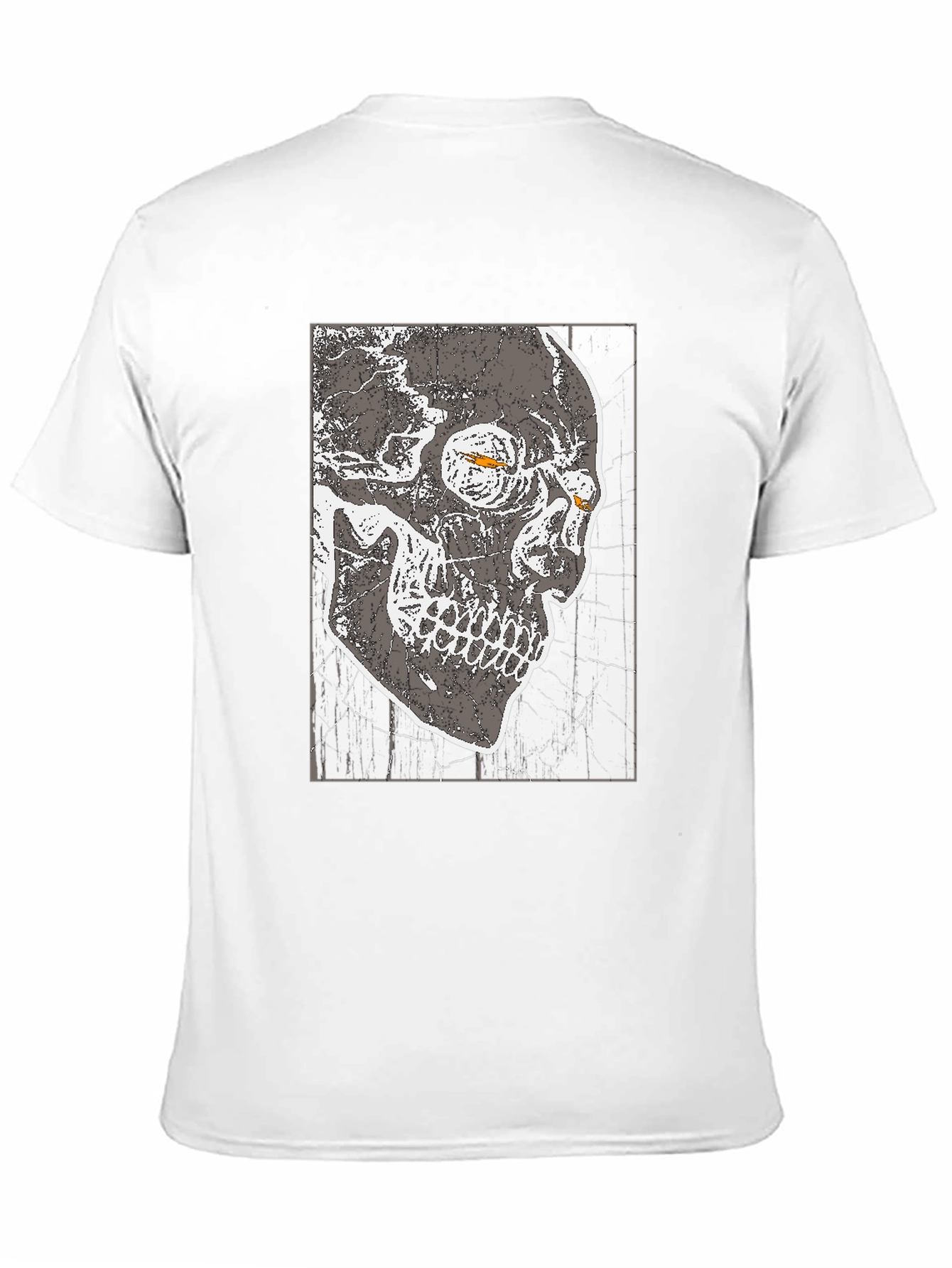 Skull Graphic Print Tee