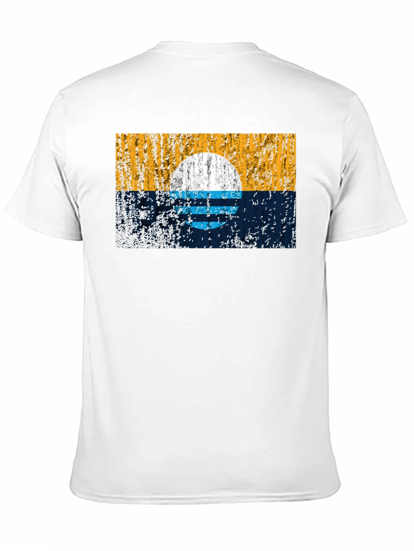 Sunset Graphic Tee - Retro Style Black T-Shirt