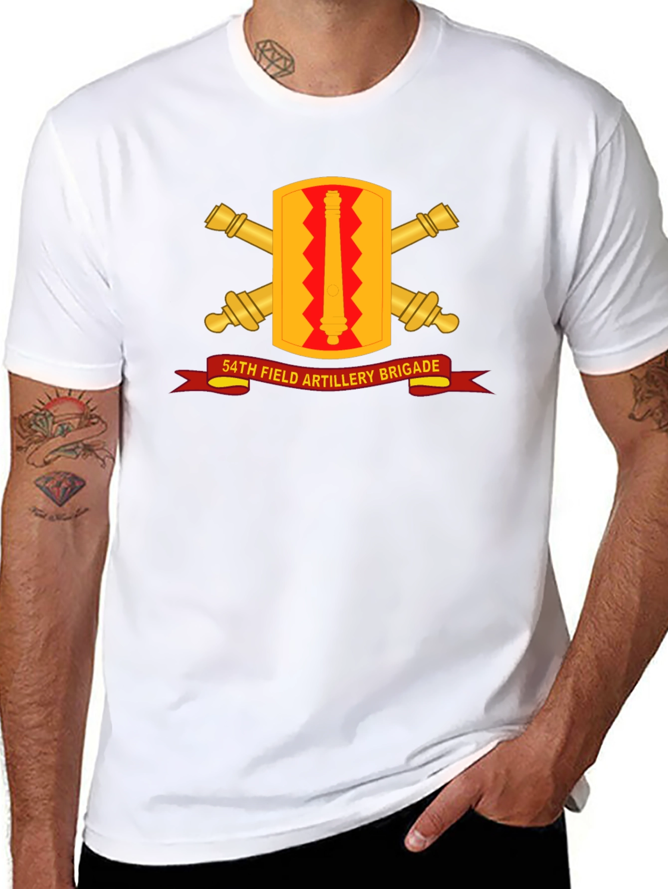 54th Field Artillery Brigade Graphic T-Shirt