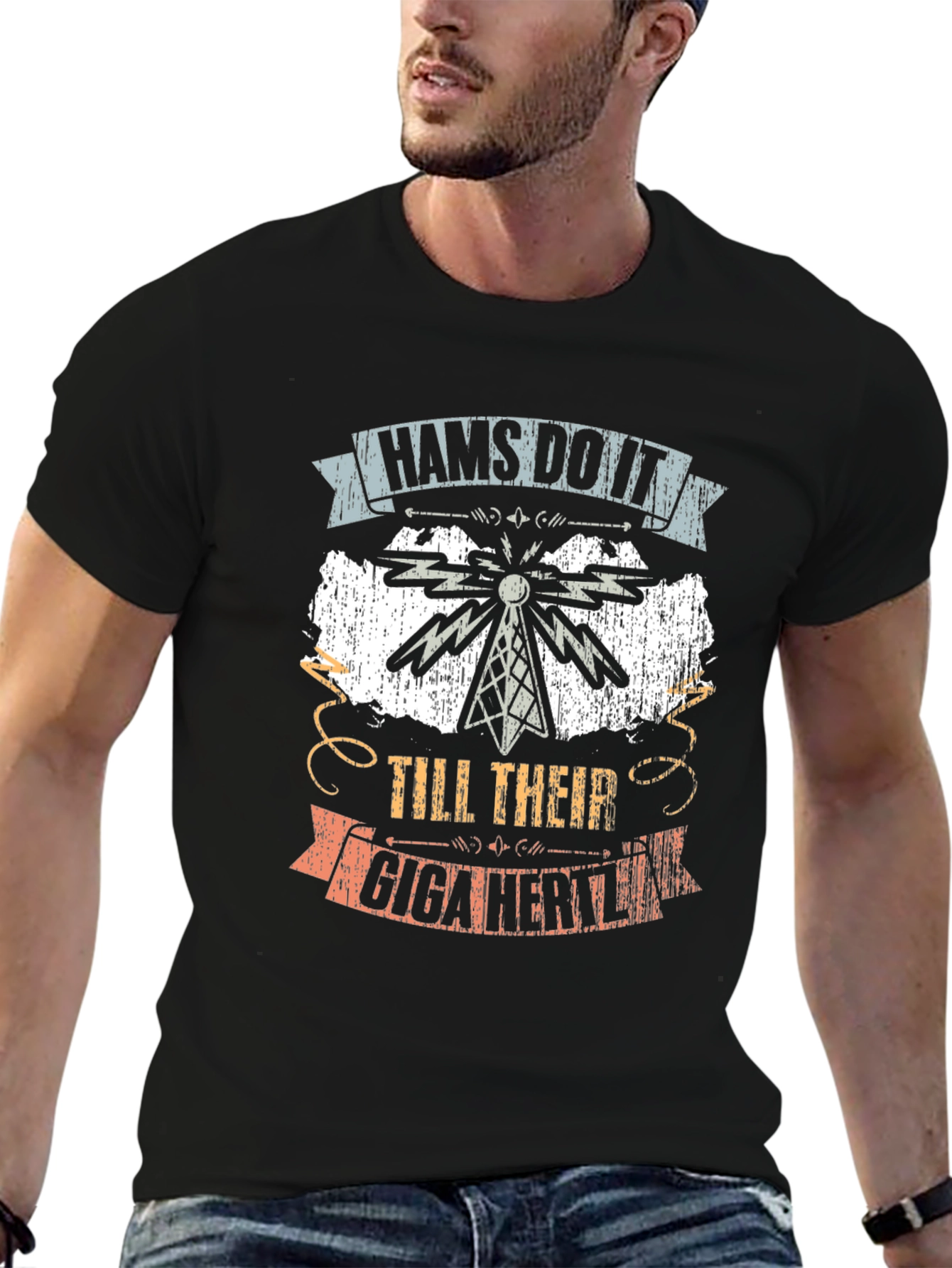 Hams Do It Radio Operator T-Shirt