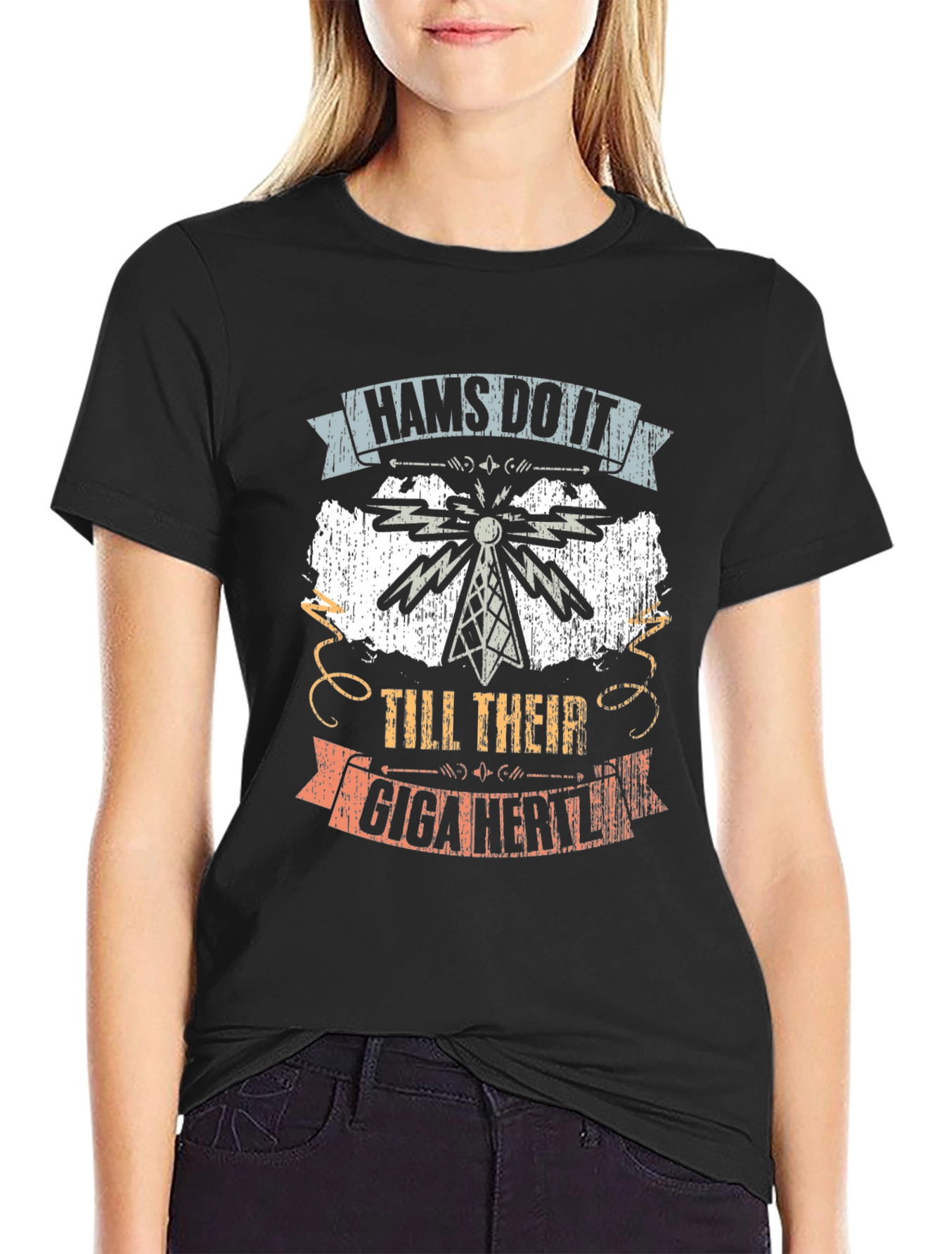 Hams Do It Radio Operator T-Shirt