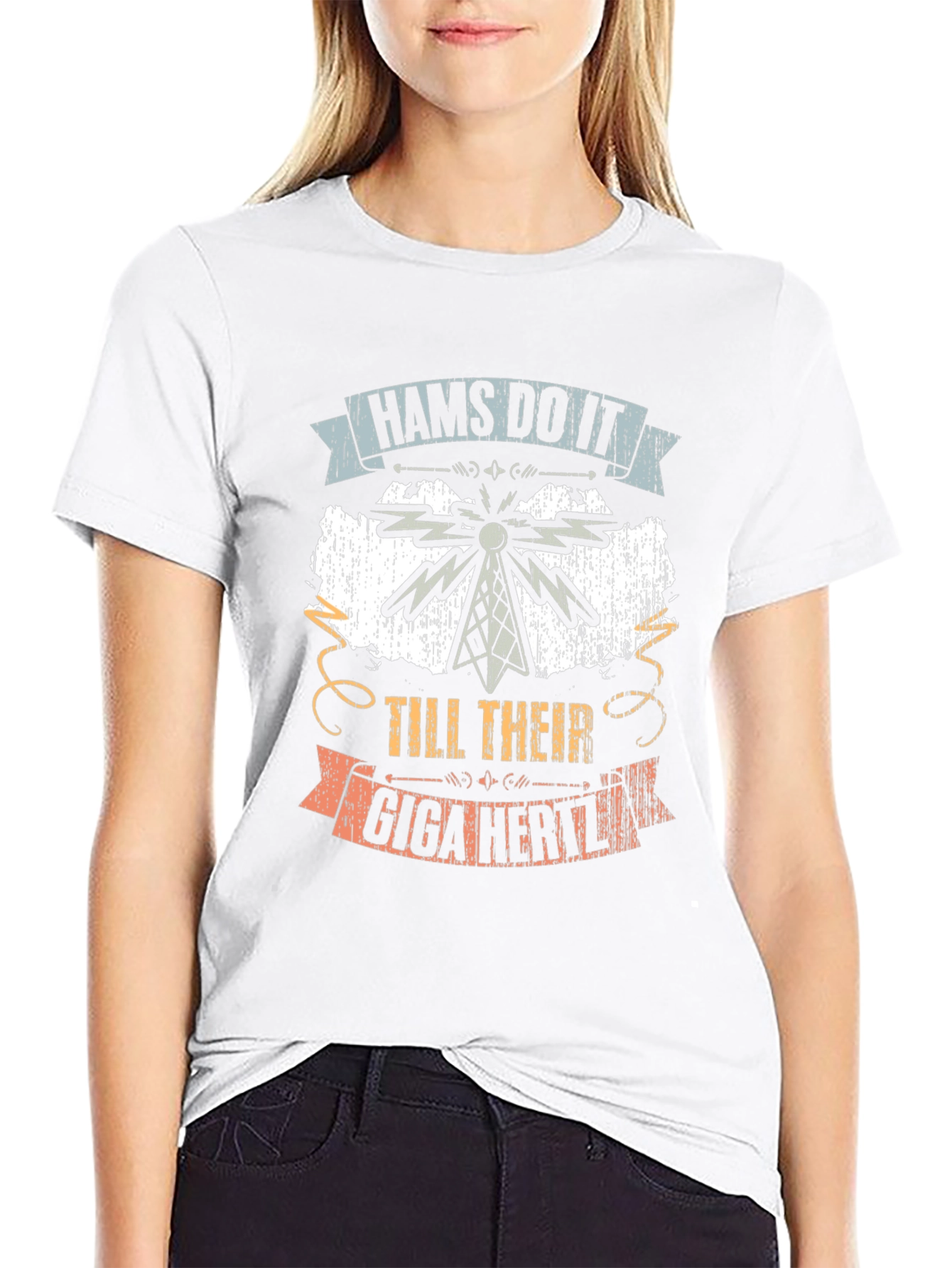 Hams Do It Radio Operator T-Shirt
