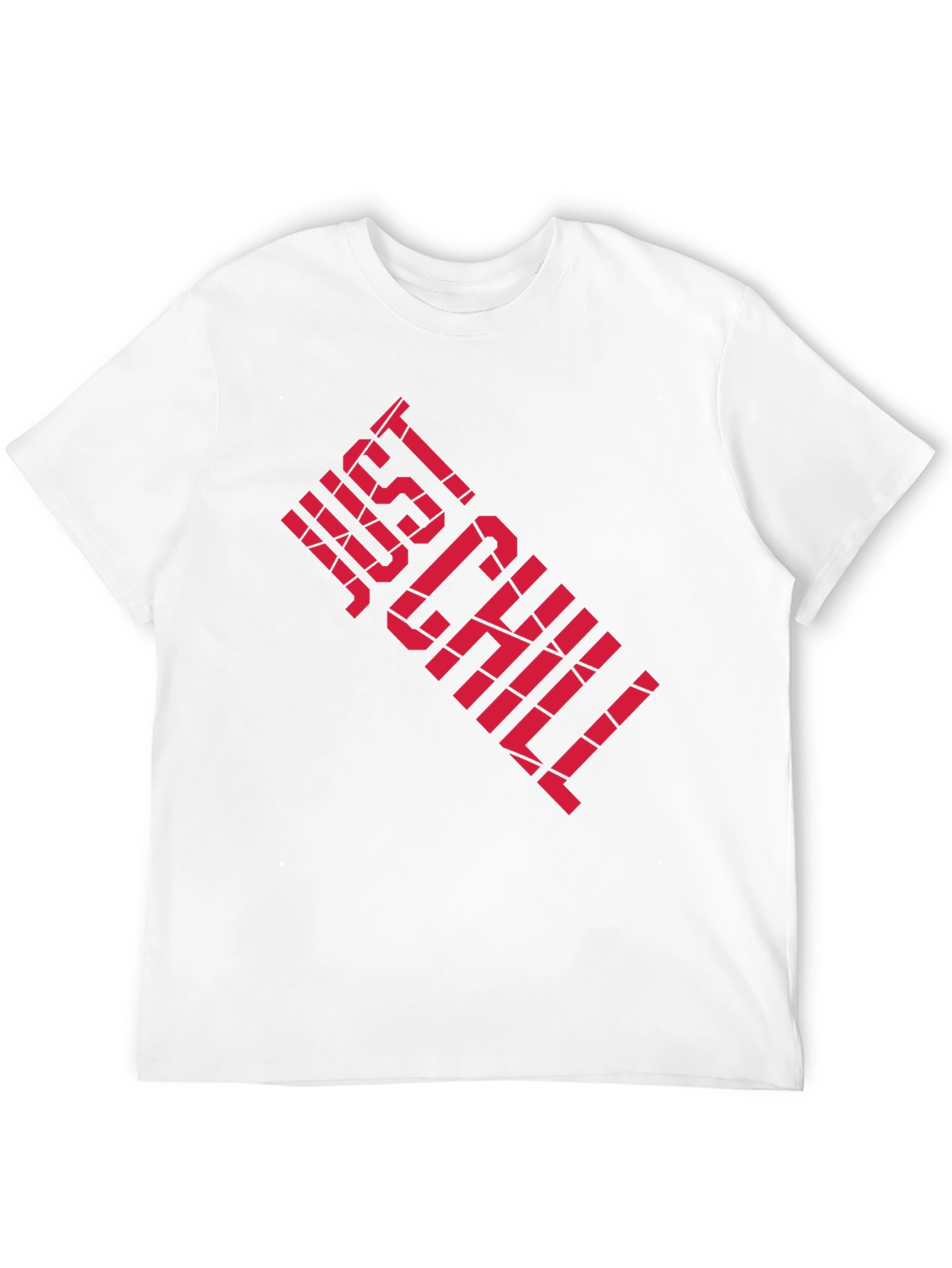 Just Chill Graphic Tee - Black