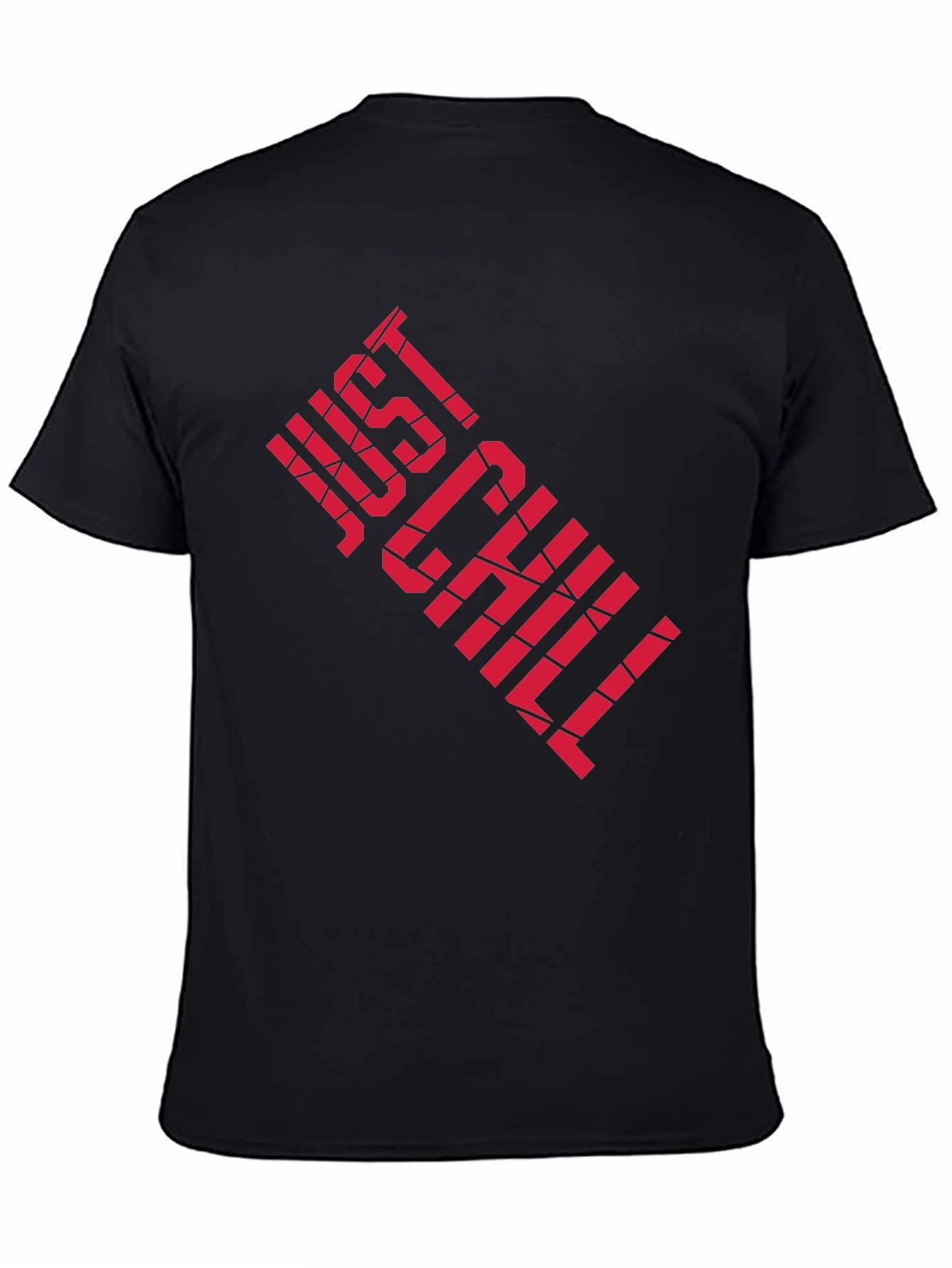 Just Chill Graphic Tee - Black