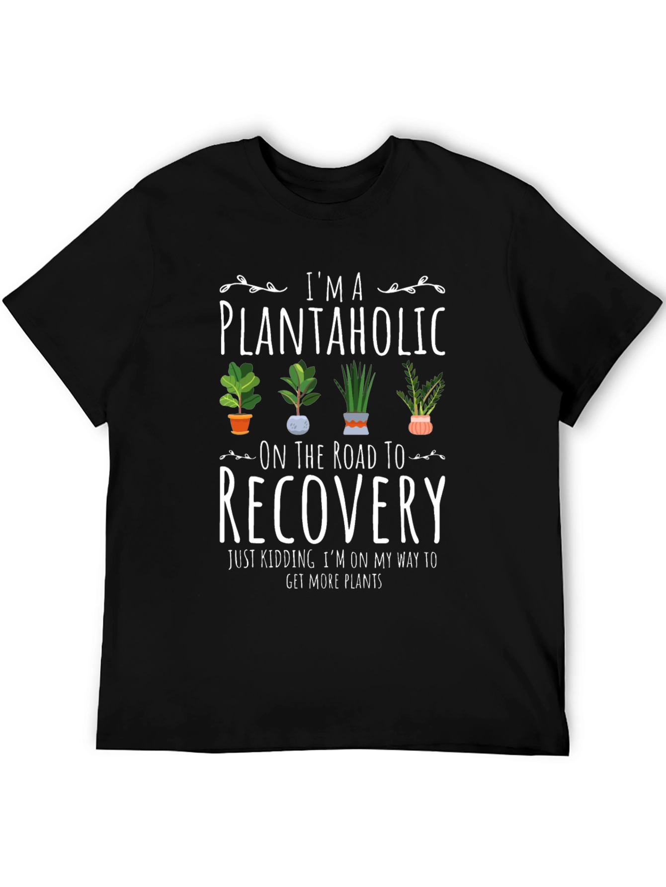 Plantaholic Graphic Tee - Funny Plant Lover Shirt