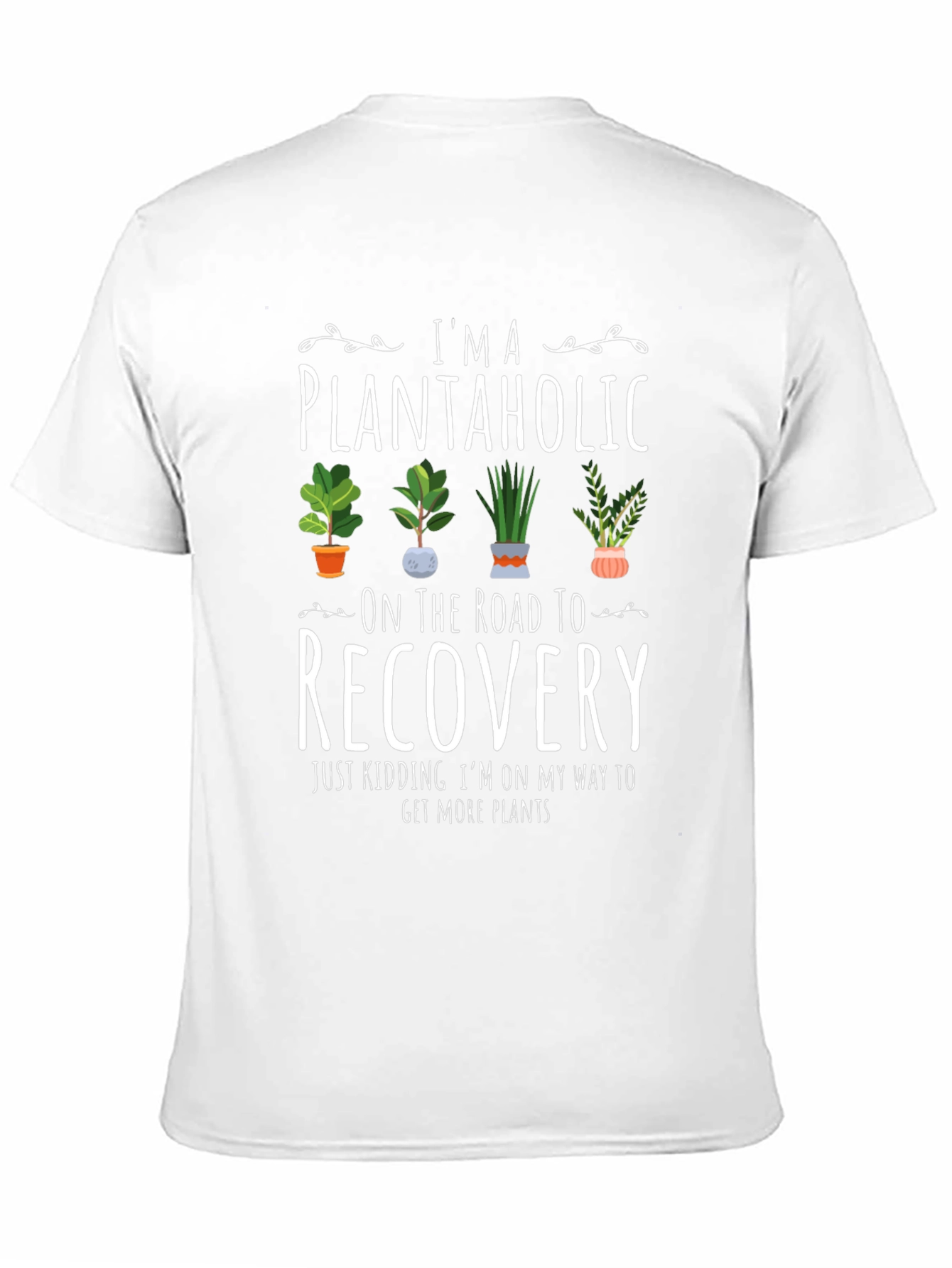 Plantaholic Graphic Tee - Funny Plant Lover Shirt