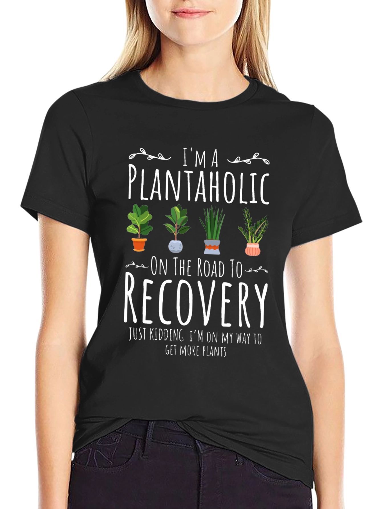 Plantaholic Graphic Tee - Funny Plant Lover Shirt