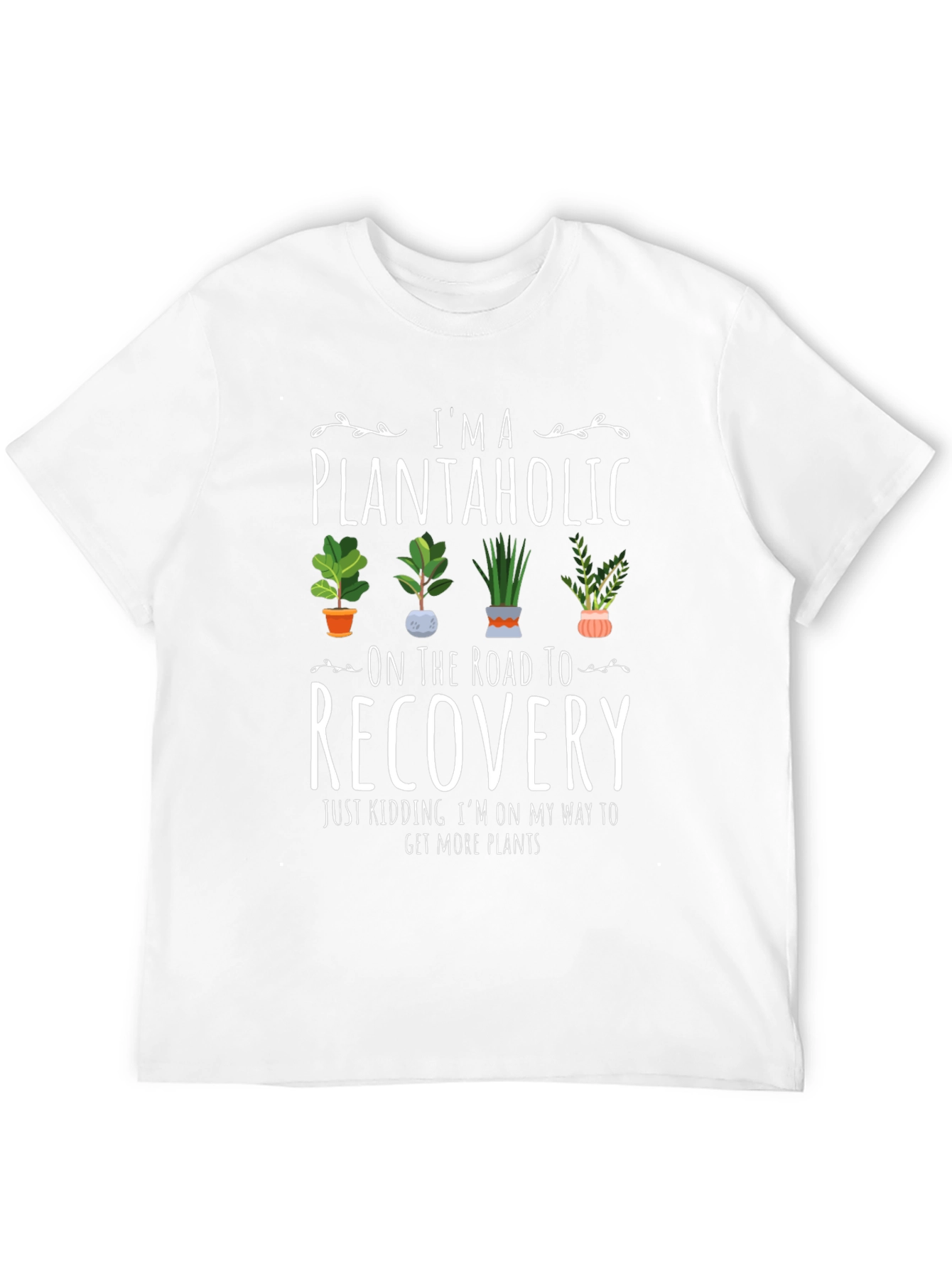 Plantaholic Graphic Tee - Funny Plant Lover Shirt