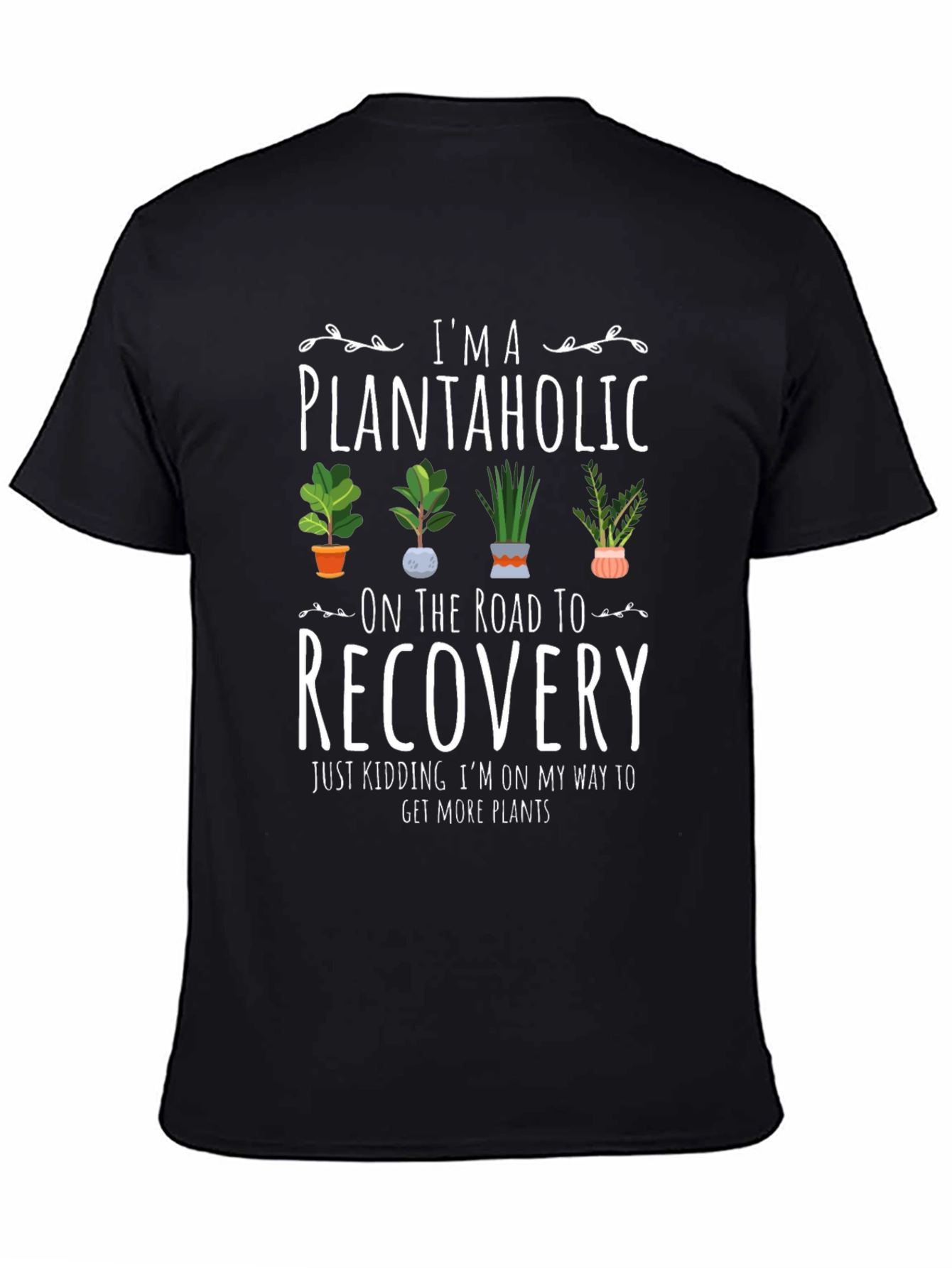 Plantaholic Graphic Tee - Funny Plant Lover Shirt