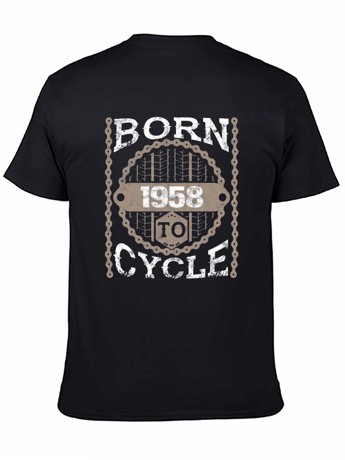 Born To Cycle 1958 Graphic Tee
