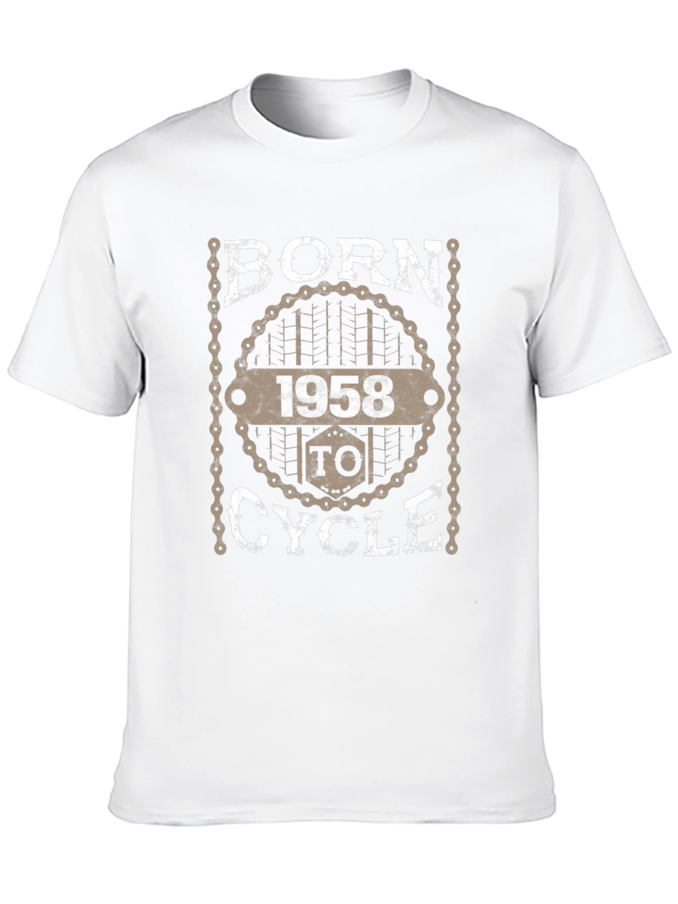 Born To Cycle 1958 Graphic Tee