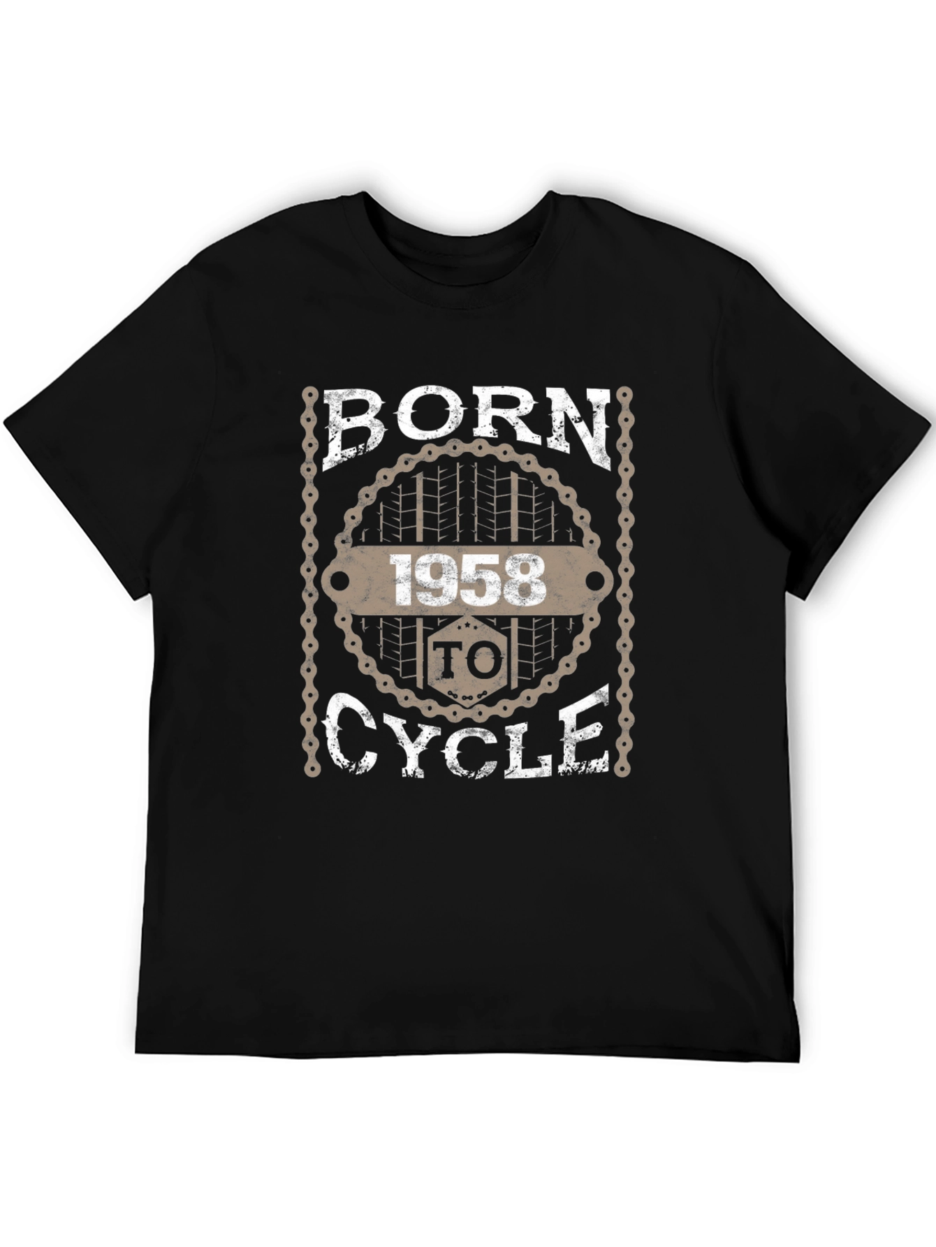 Born To Cycle 1958 Graphic Tee