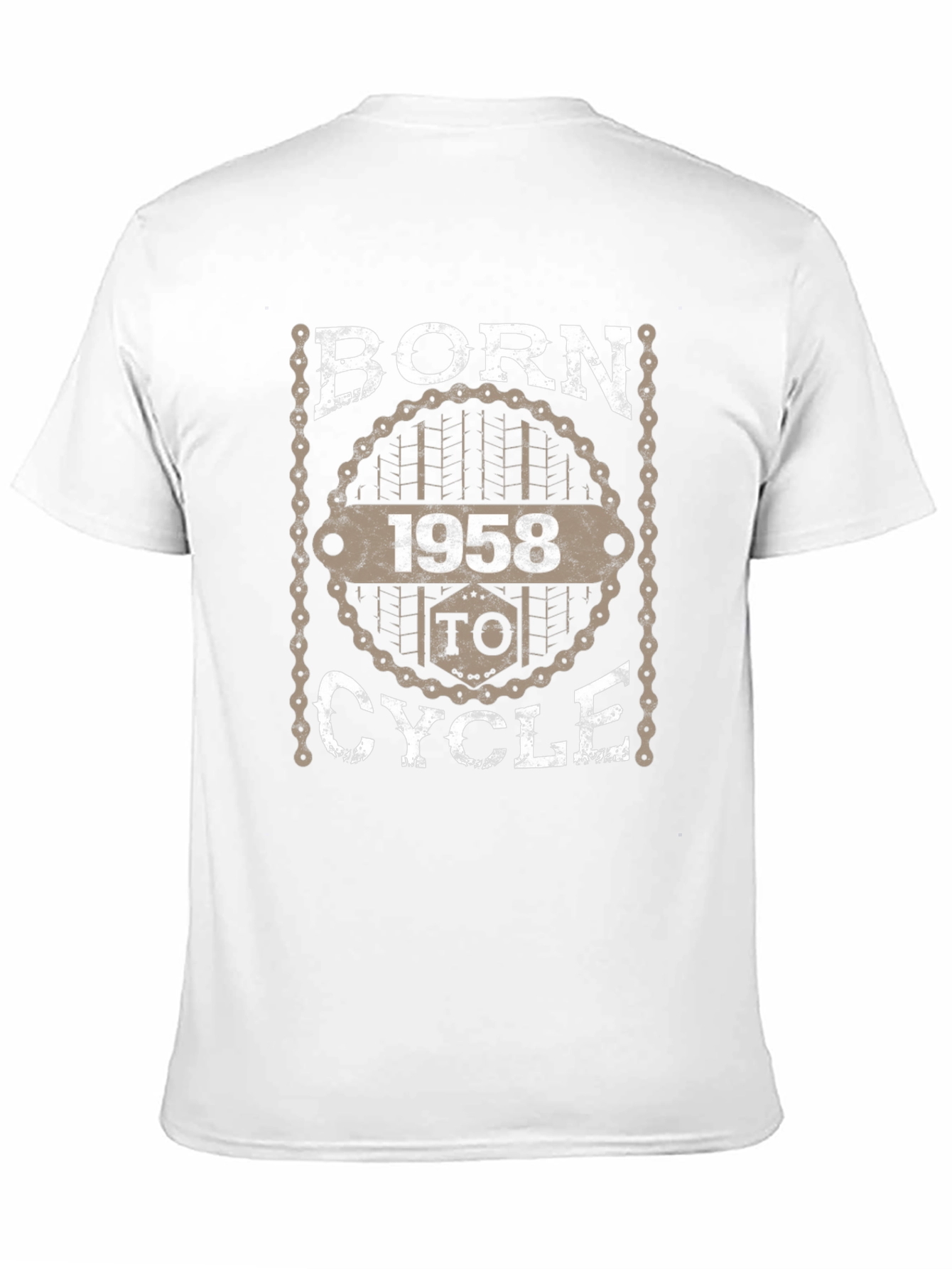Born To Cycle 1958 Graphic Tee