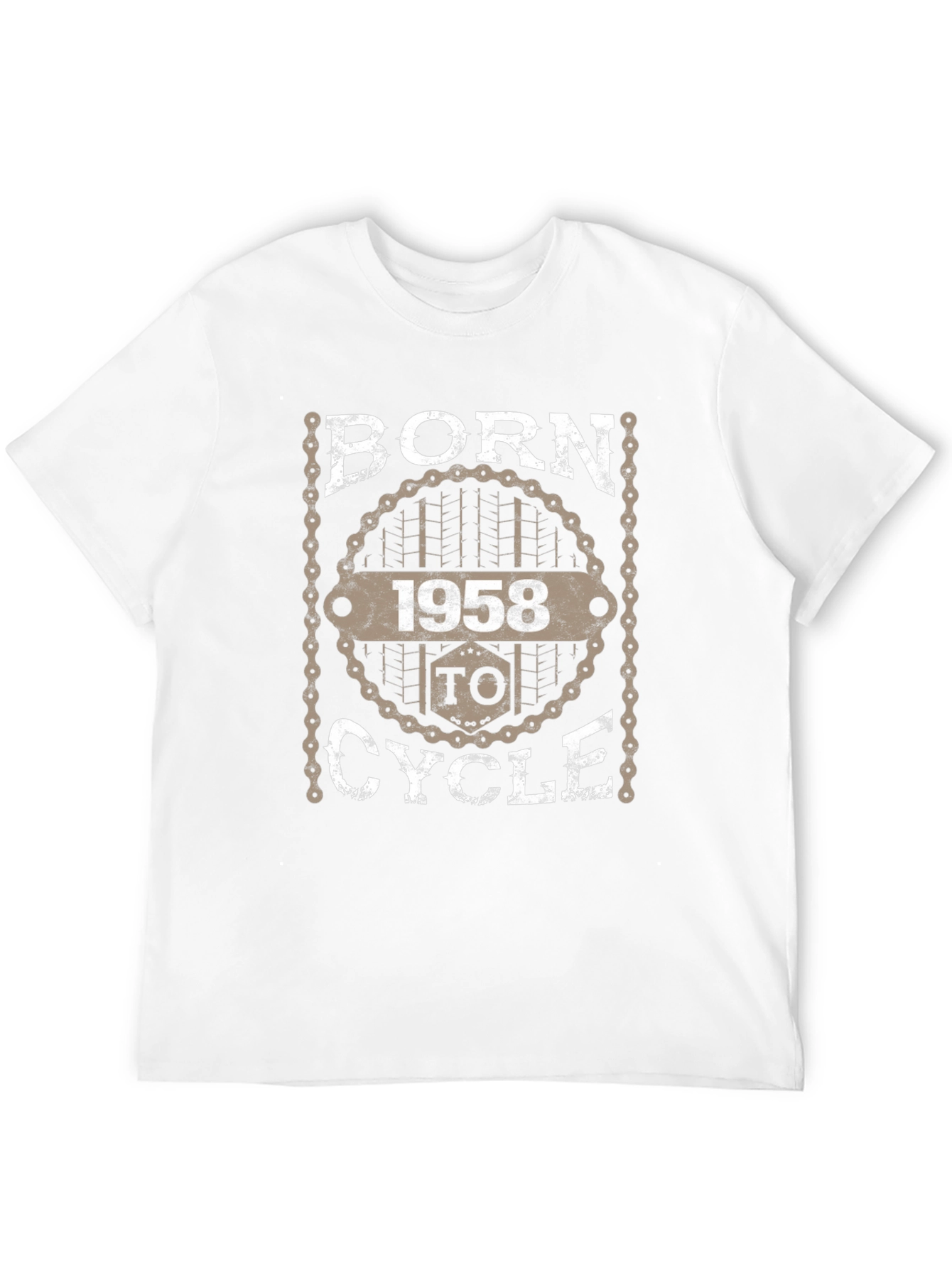 Born To Cycle 1958 Graphic Tee