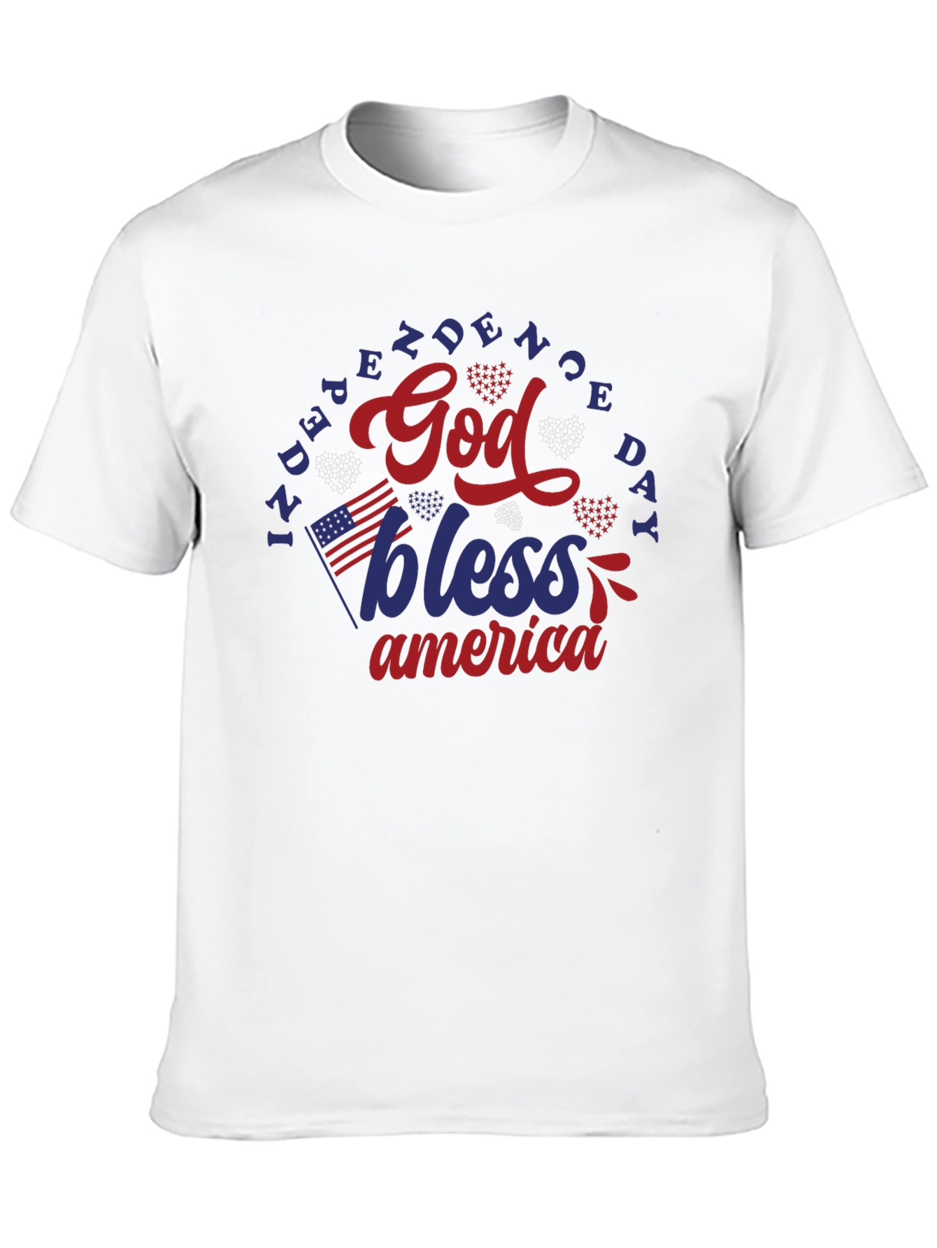 God Bless America Independence Day T-Shirt