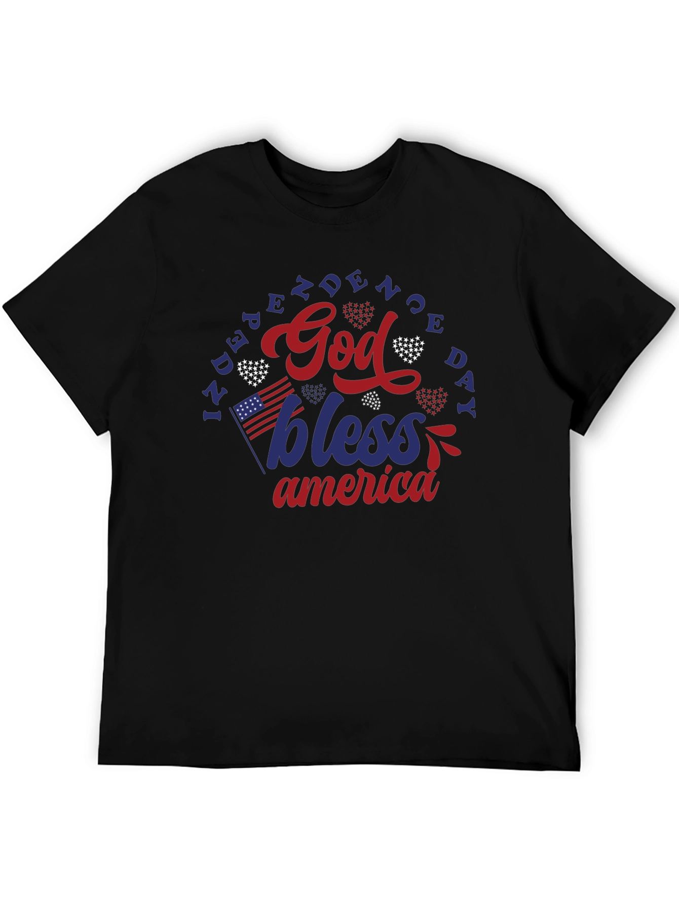 God Bless America Independence Day T-Shirt