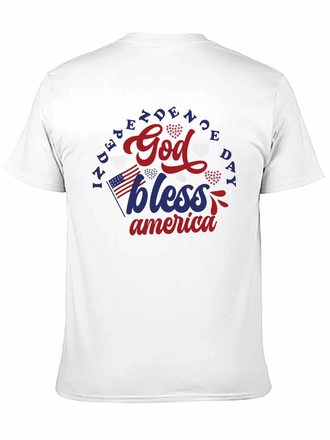God Bless America Independence Day T-Shirt