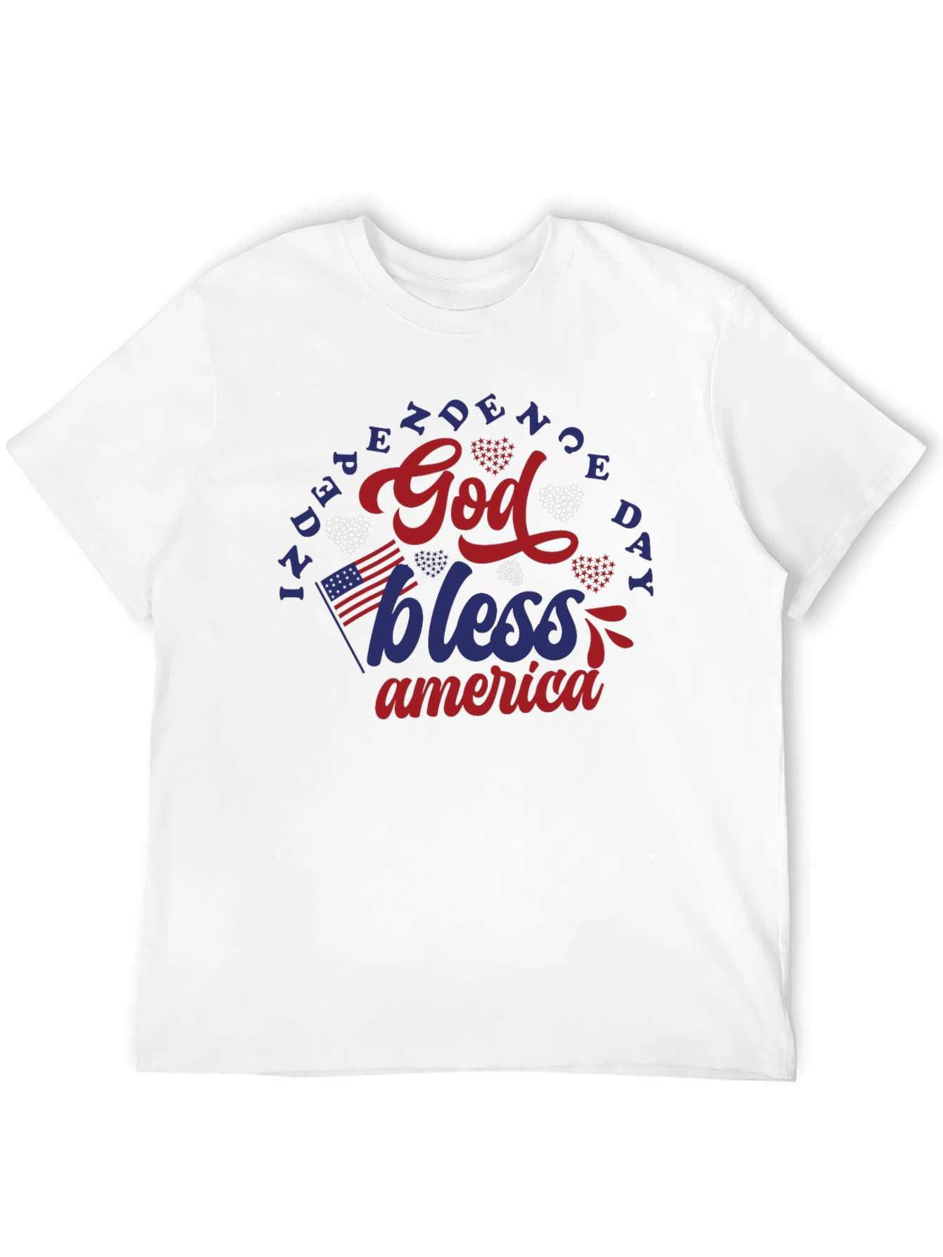 God Bless America Independence Day T-Shirt