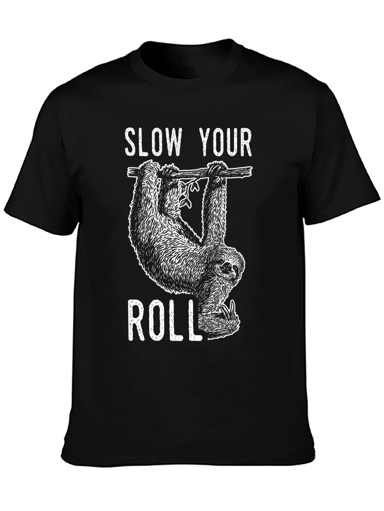 Slow Your Roll Sloth Graphic Tee