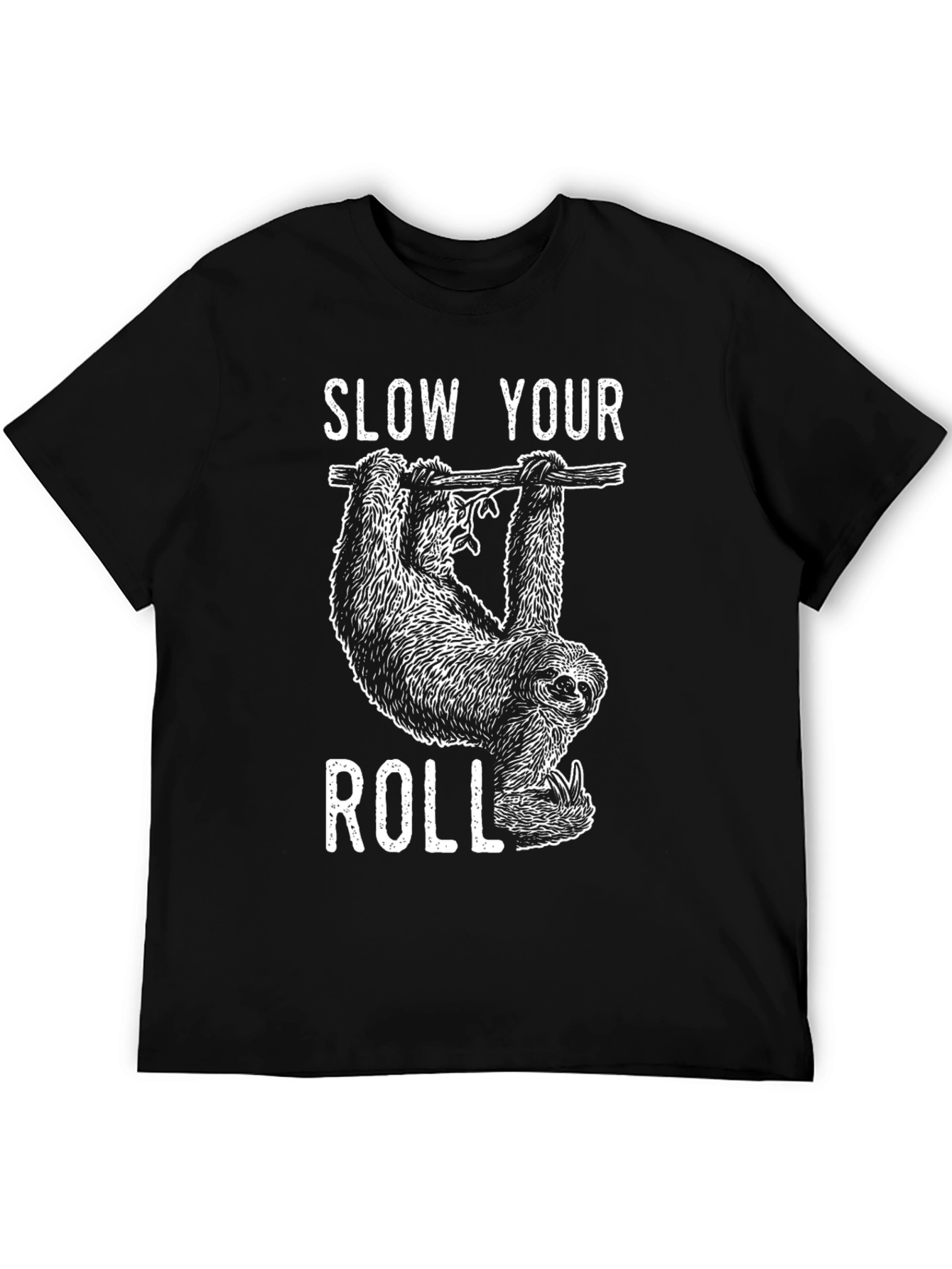 Slow Your Roll Sloth Graphic Tee
