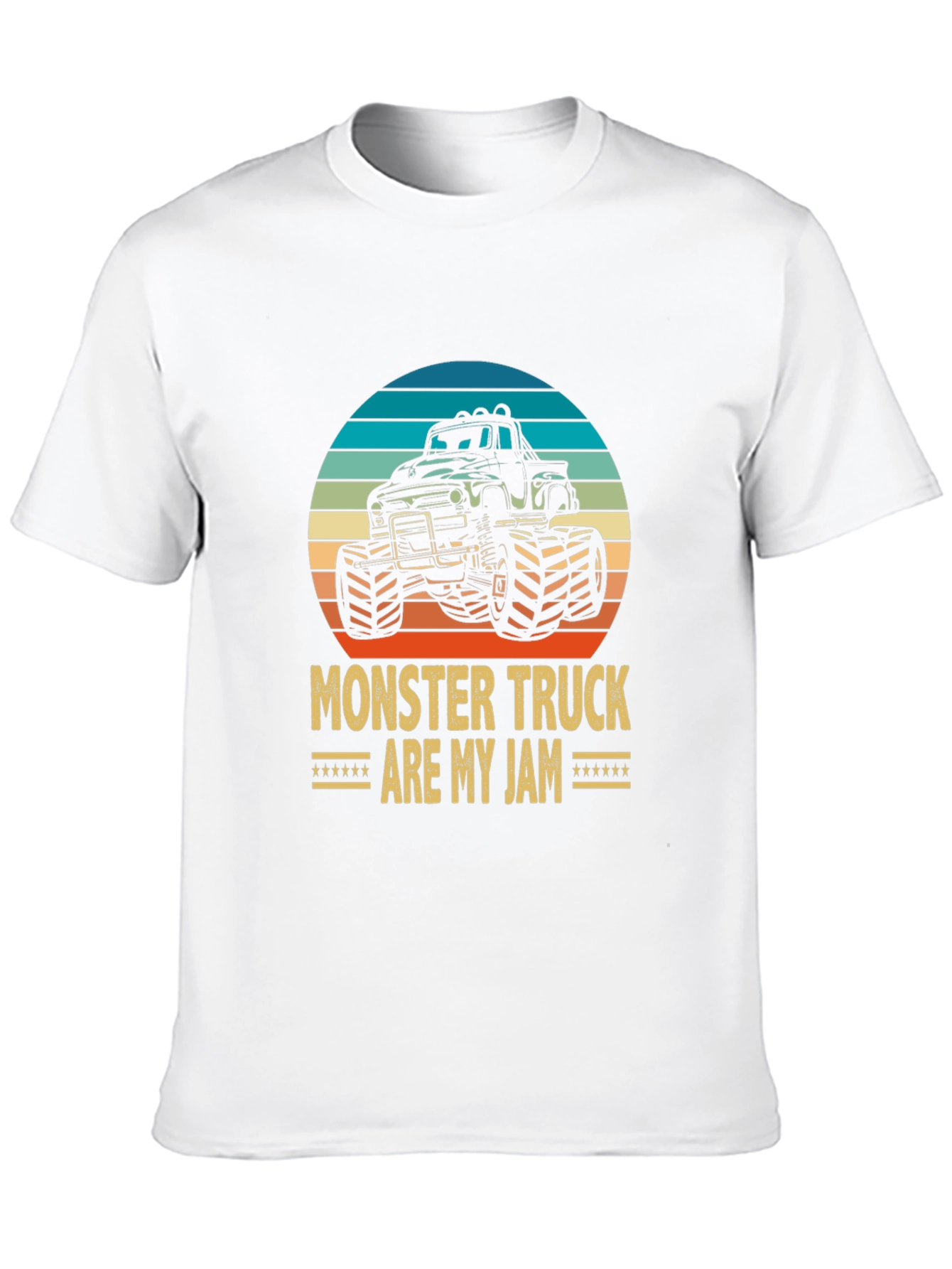 Monster Truck Are My Jam Graphic Tee