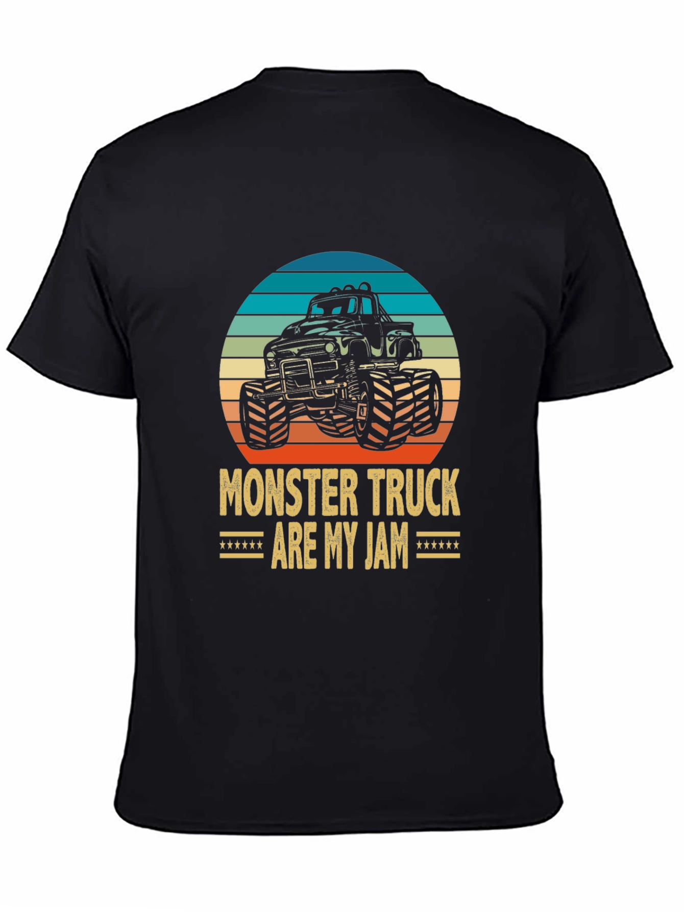 Monster Truck Are My Jam Graphic Tee
