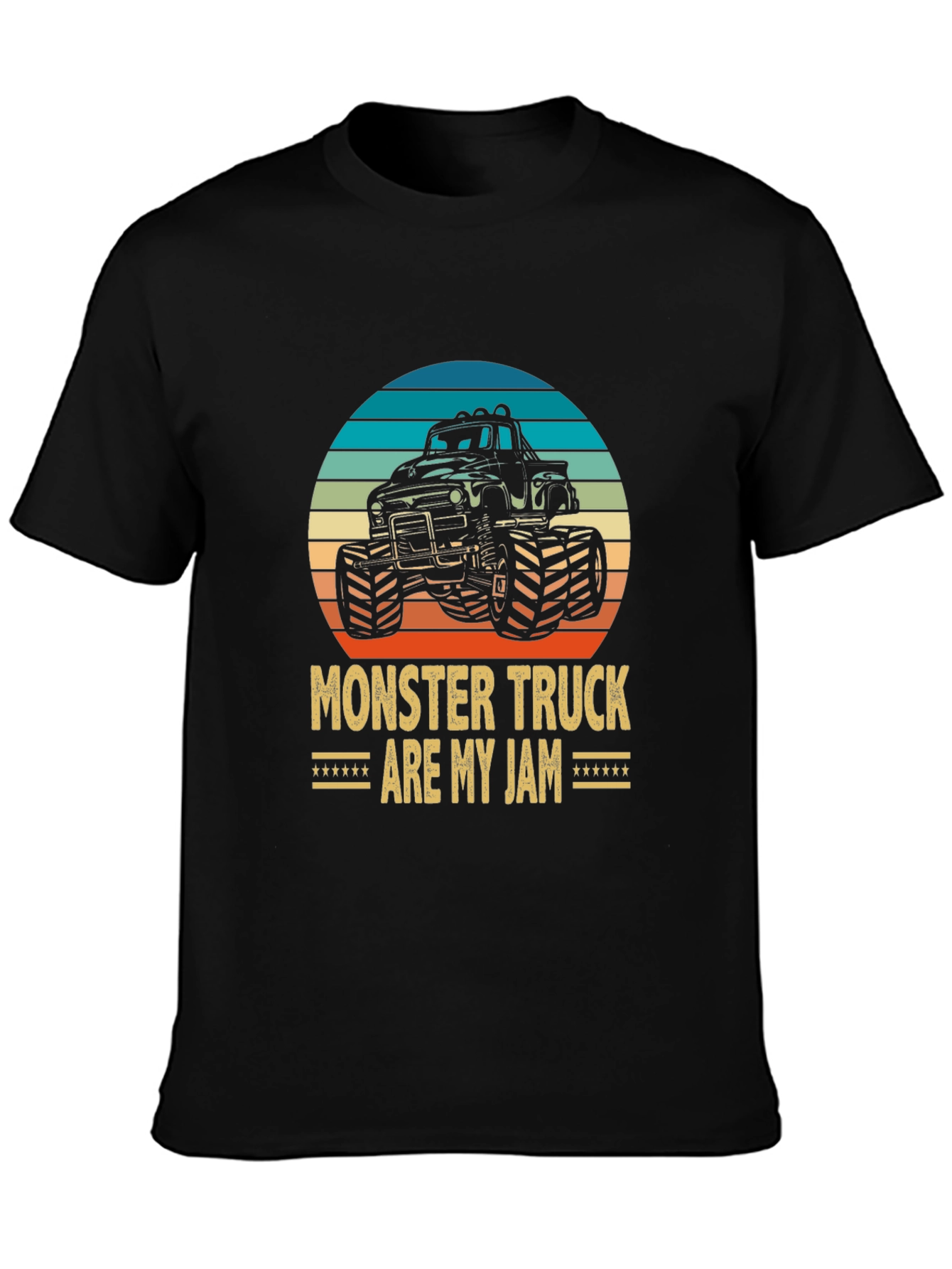 Monster Truck Are My Jam Graphic Tee