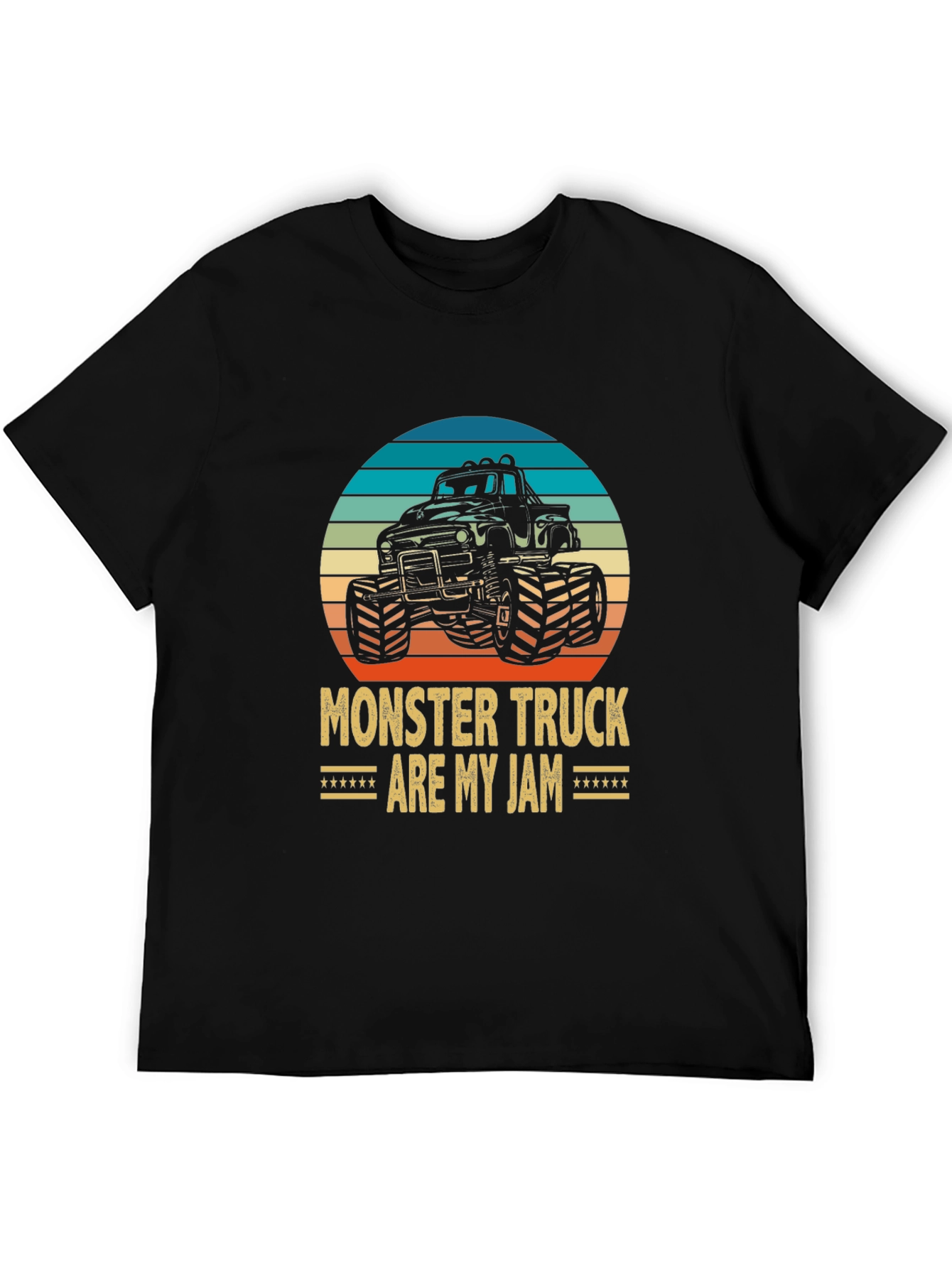 Monster Truck Are My Jam Graphic Tee