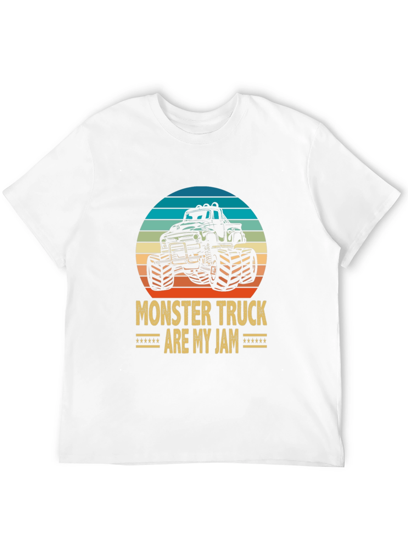 Monster Truck Are My Jam Graphic Tee