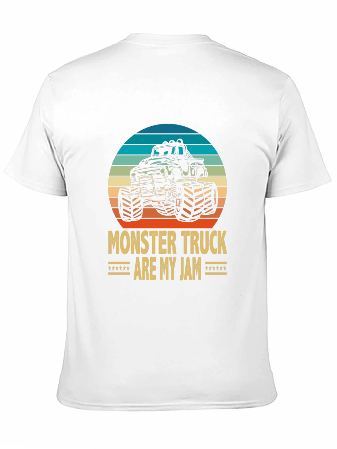 Monster Truck Are My Jam Graphic Tee