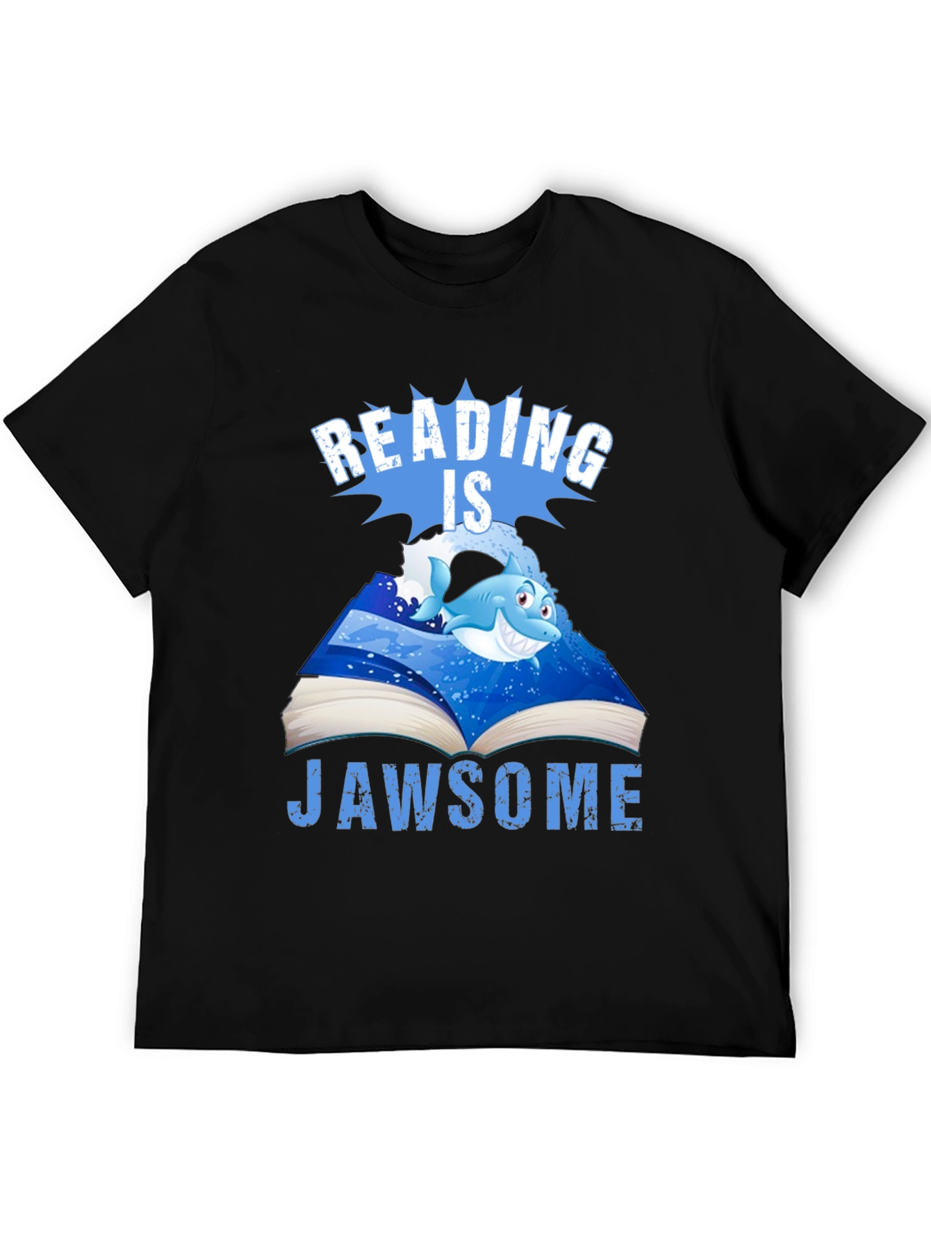 Reading is Jawsome T-Shirt - Shark Book Tee