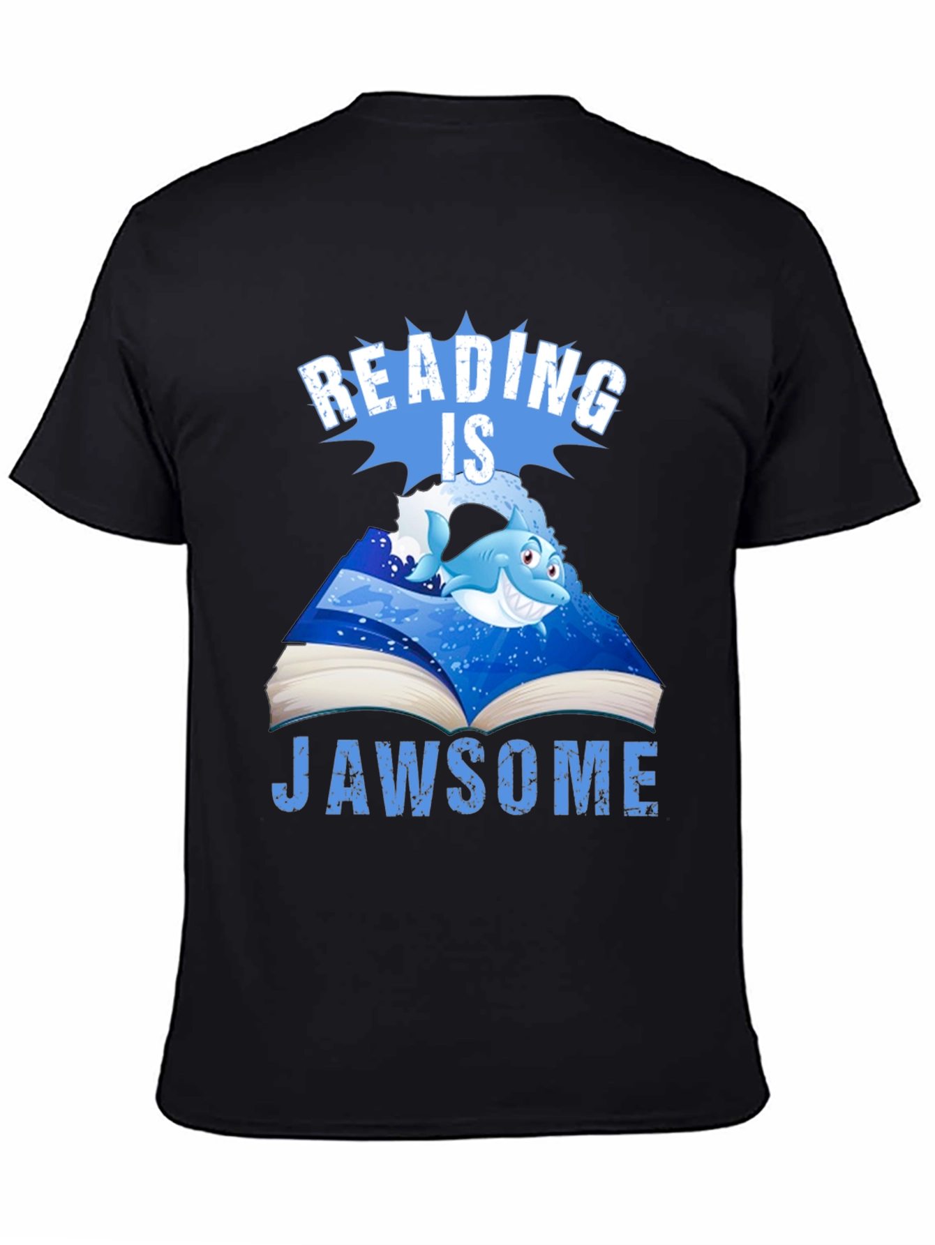 Reading is Jawsome T-Shirt - Shark Book Tee