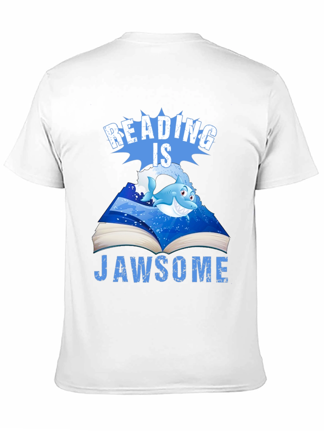Reading is Jawsome T-Shirt - Shark Book Tee