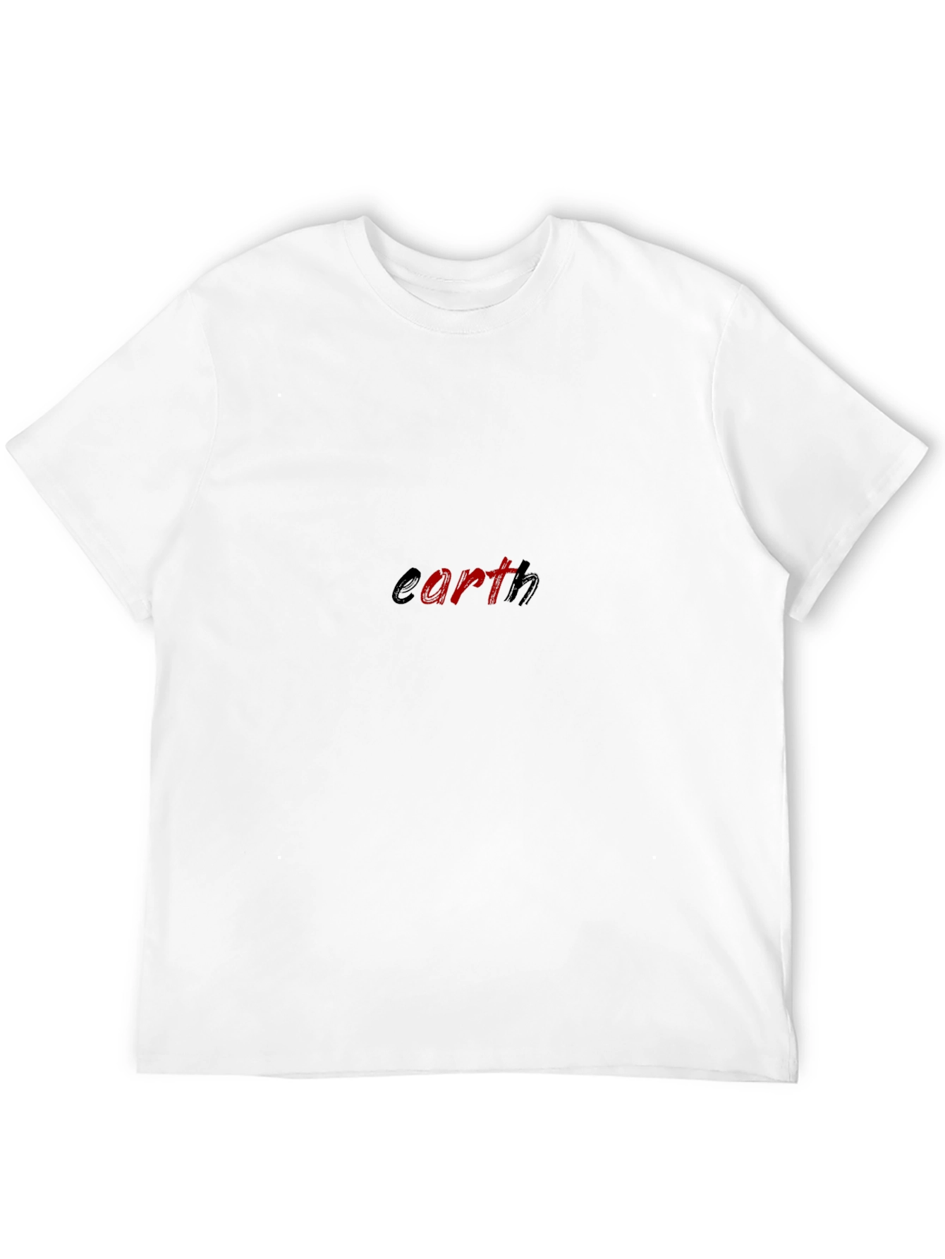 Earth Graphic Black T-Shirt