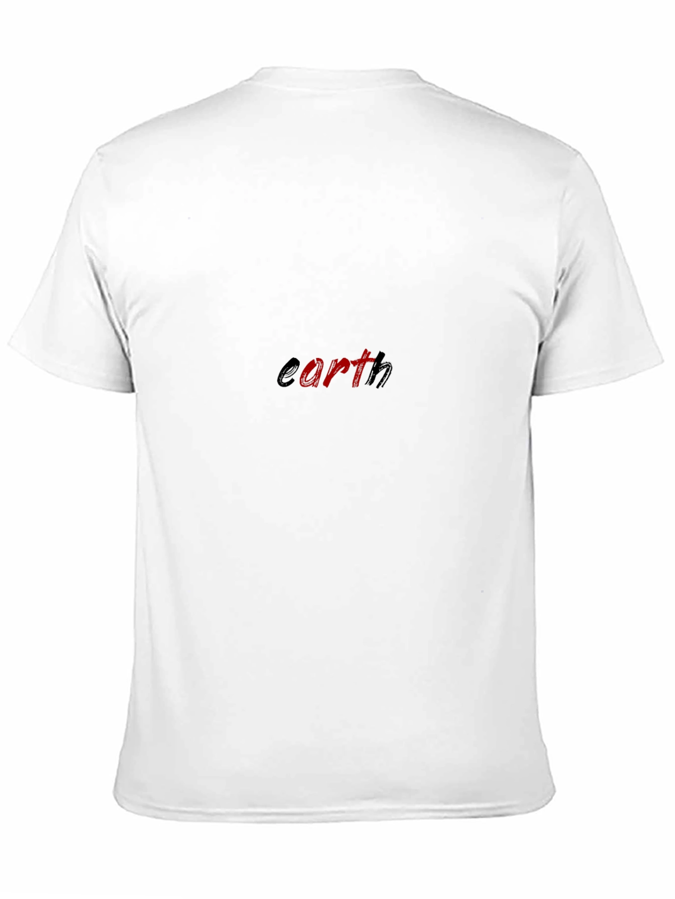 Earth Graphic Black T-Shirt