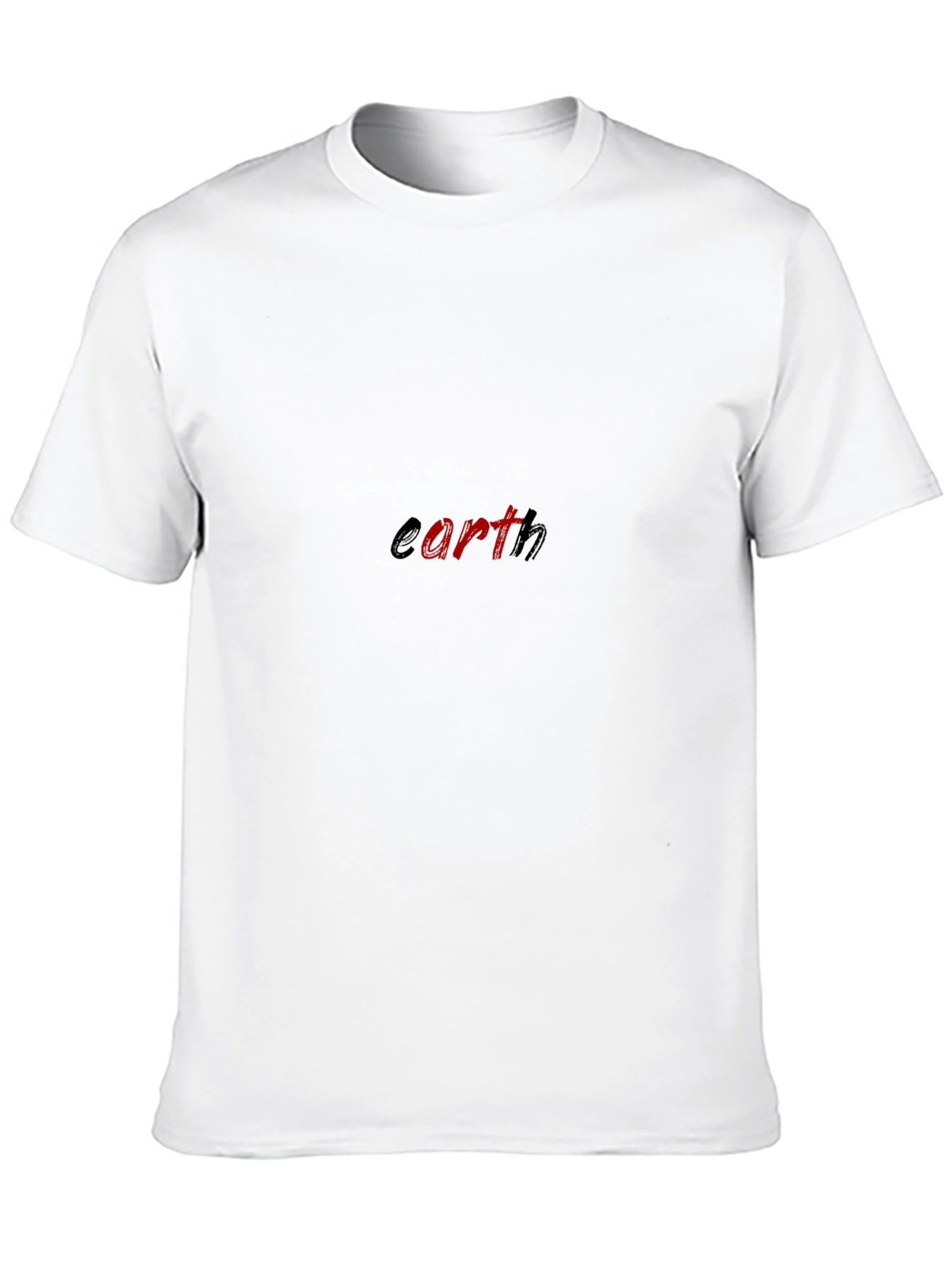 Earth Graphic Black T-Shirt