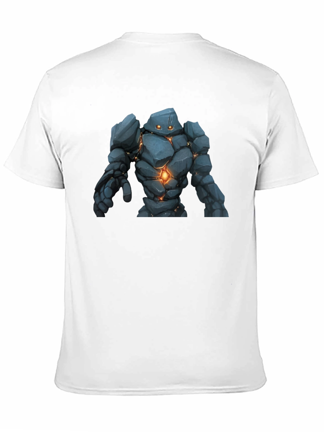 Golem Graphic Print Black T-Shirt