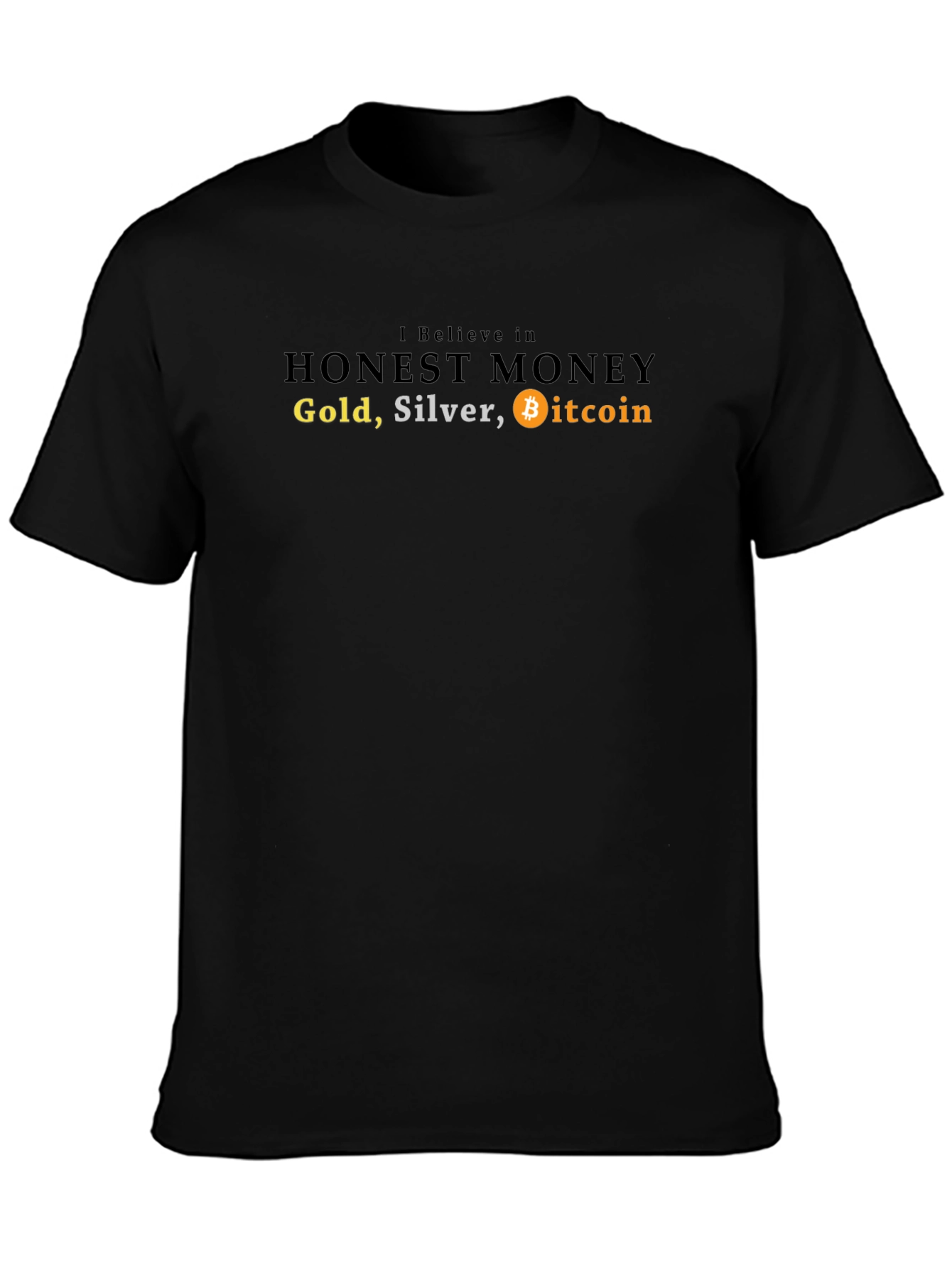 Honest Money Bitcoin Graphic Tee