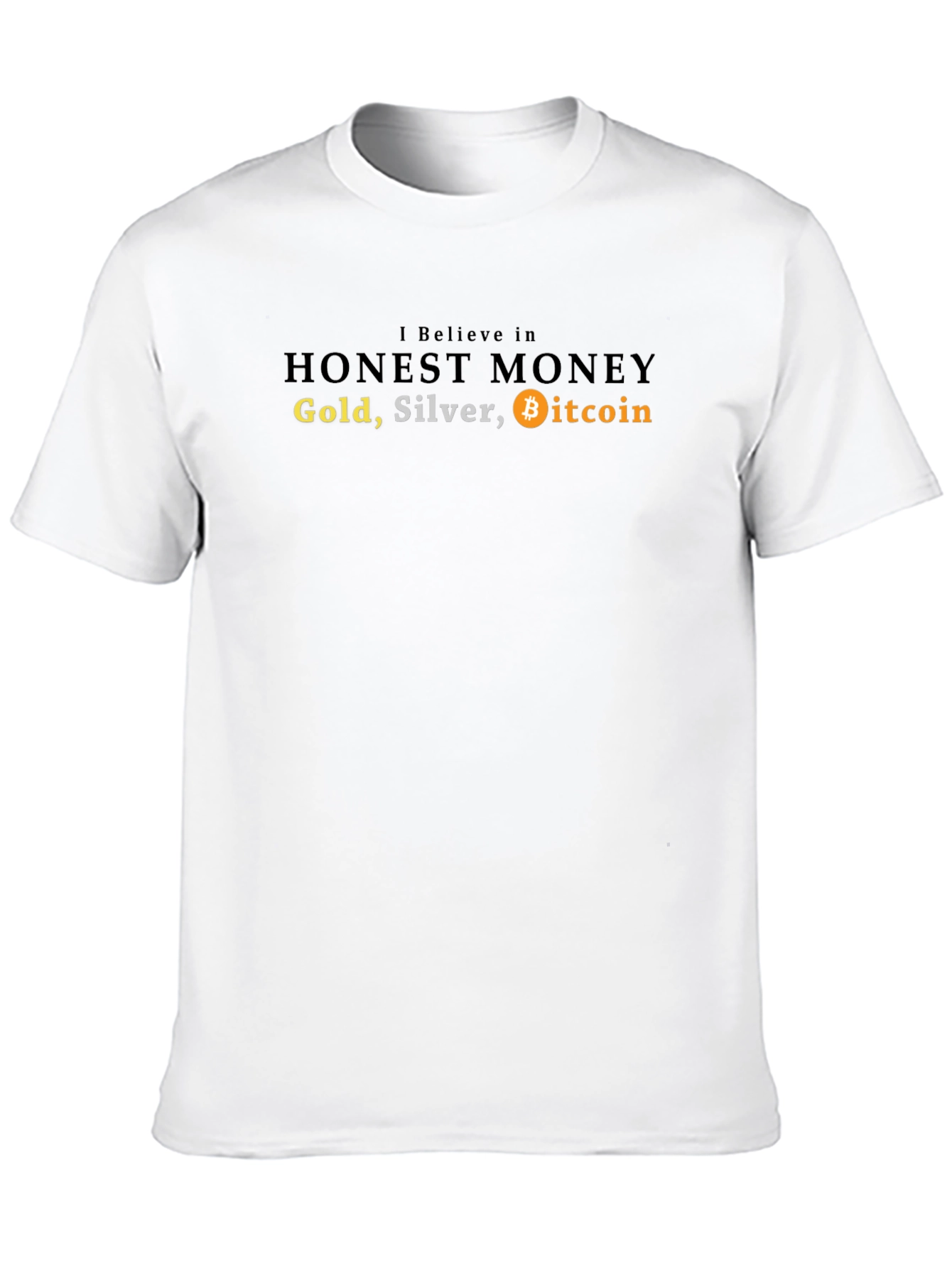 Honest Money Bitcoin Graphic Tee