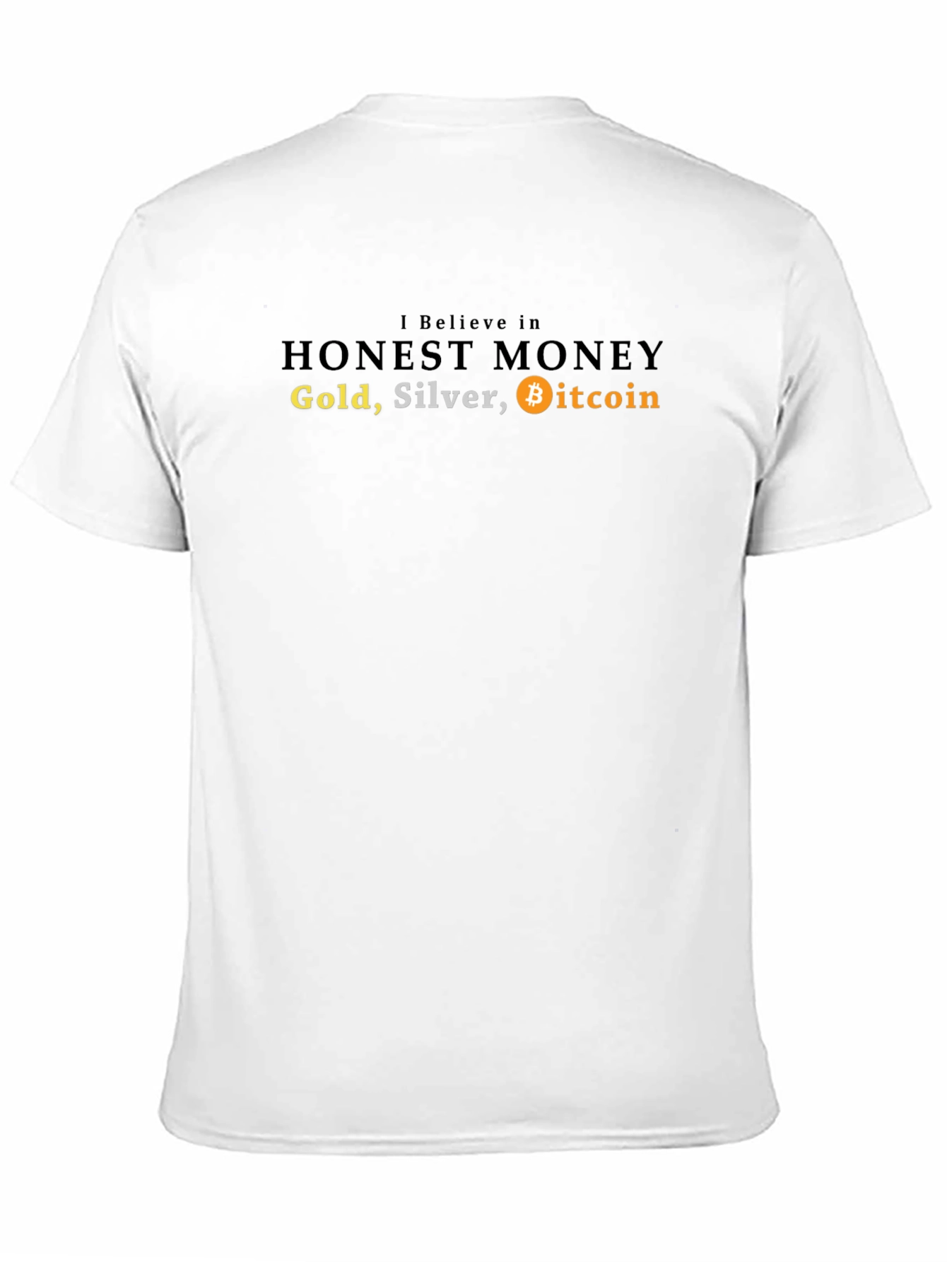 Honest Money Bitcoin Graphic Tee