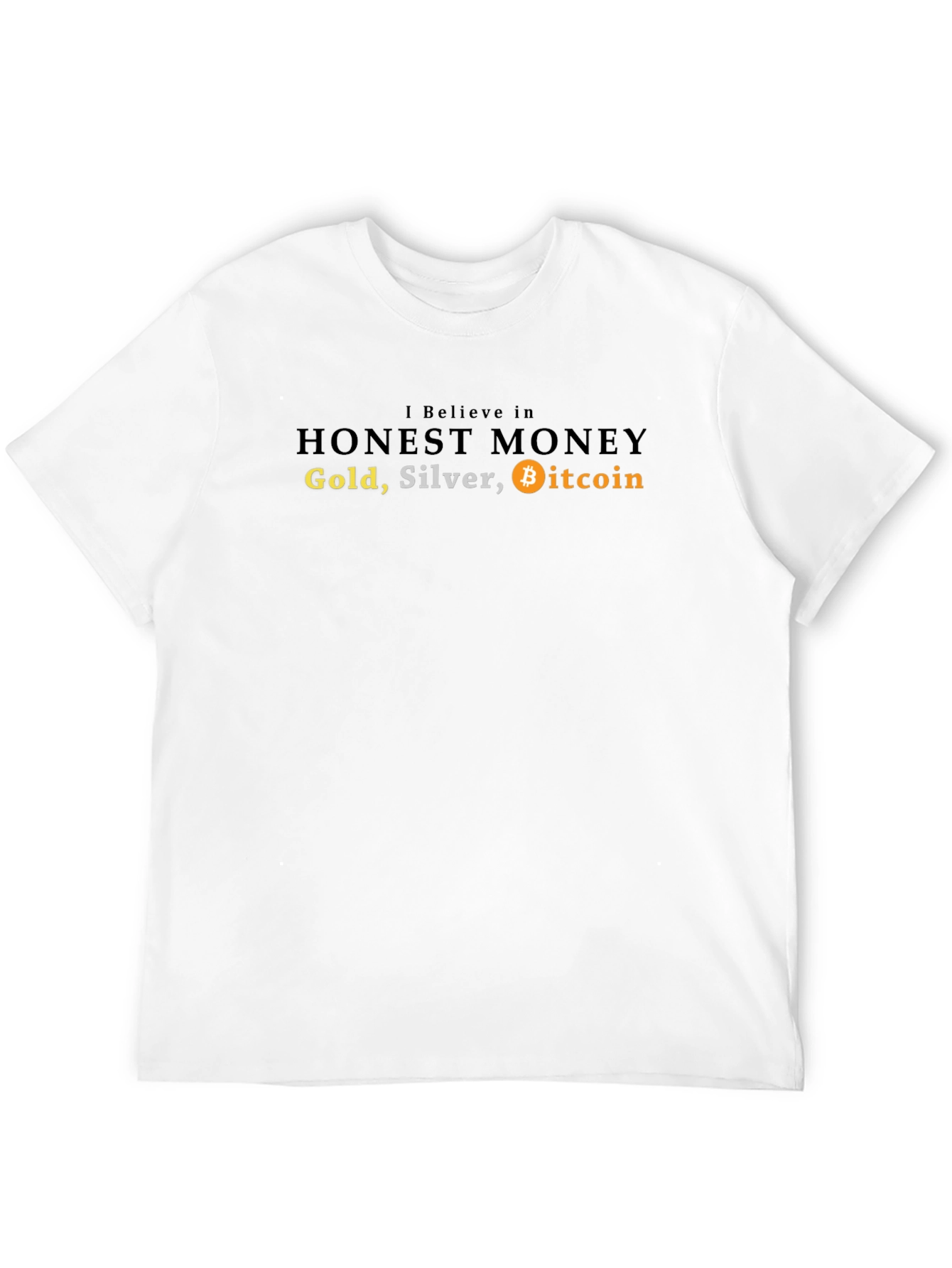 Honest Money Bitcoin Graphic Tee