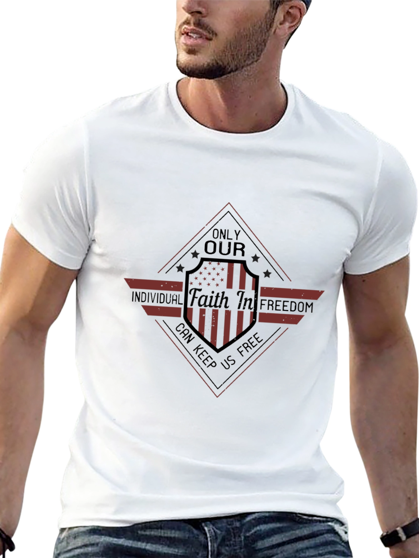 Faith In Freedom Graphic Tee