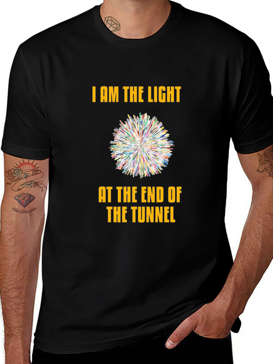 I AM THE LIGHT T-Shirt - End of The Tunnel Tee - Graphic Novelty