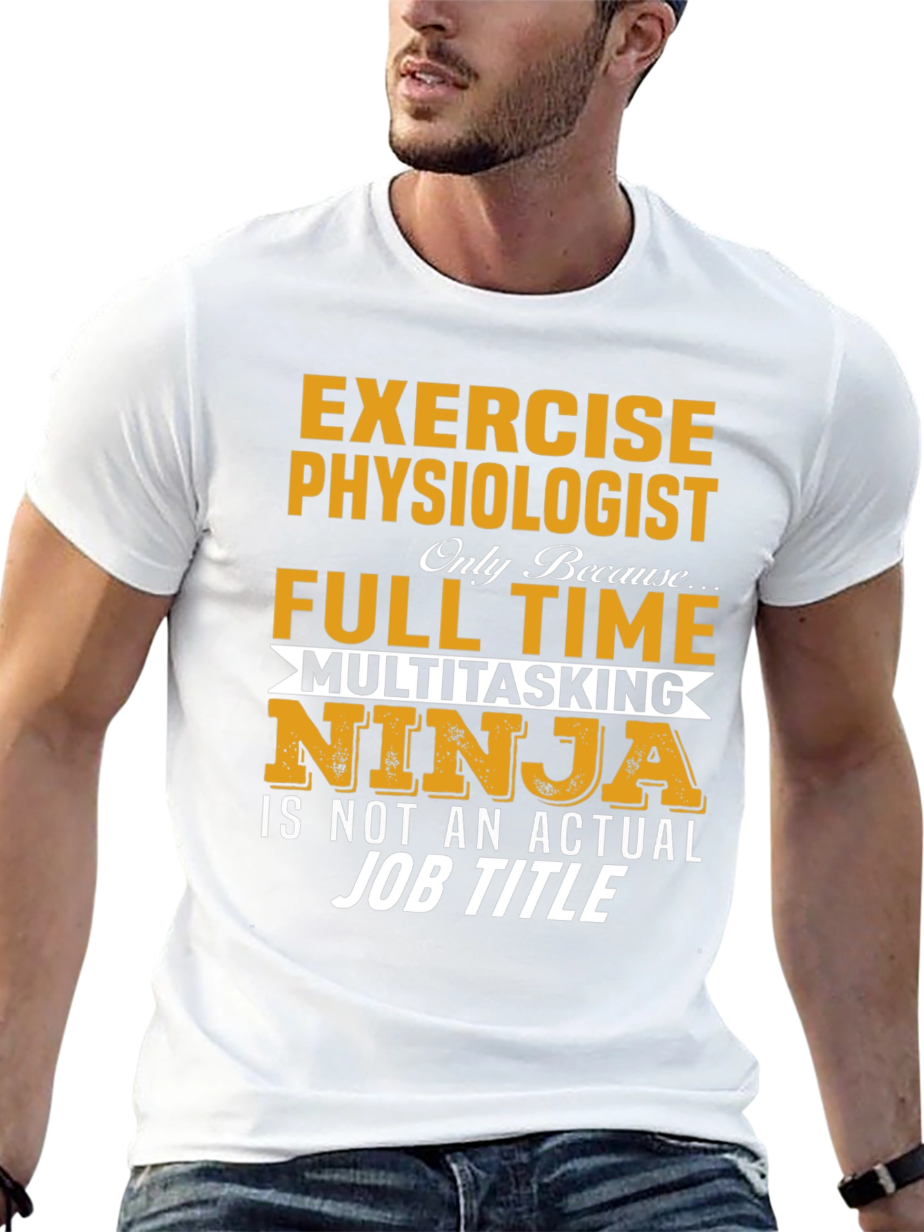 Exercise Physiologist Multitasking Ninja Graphic Tee