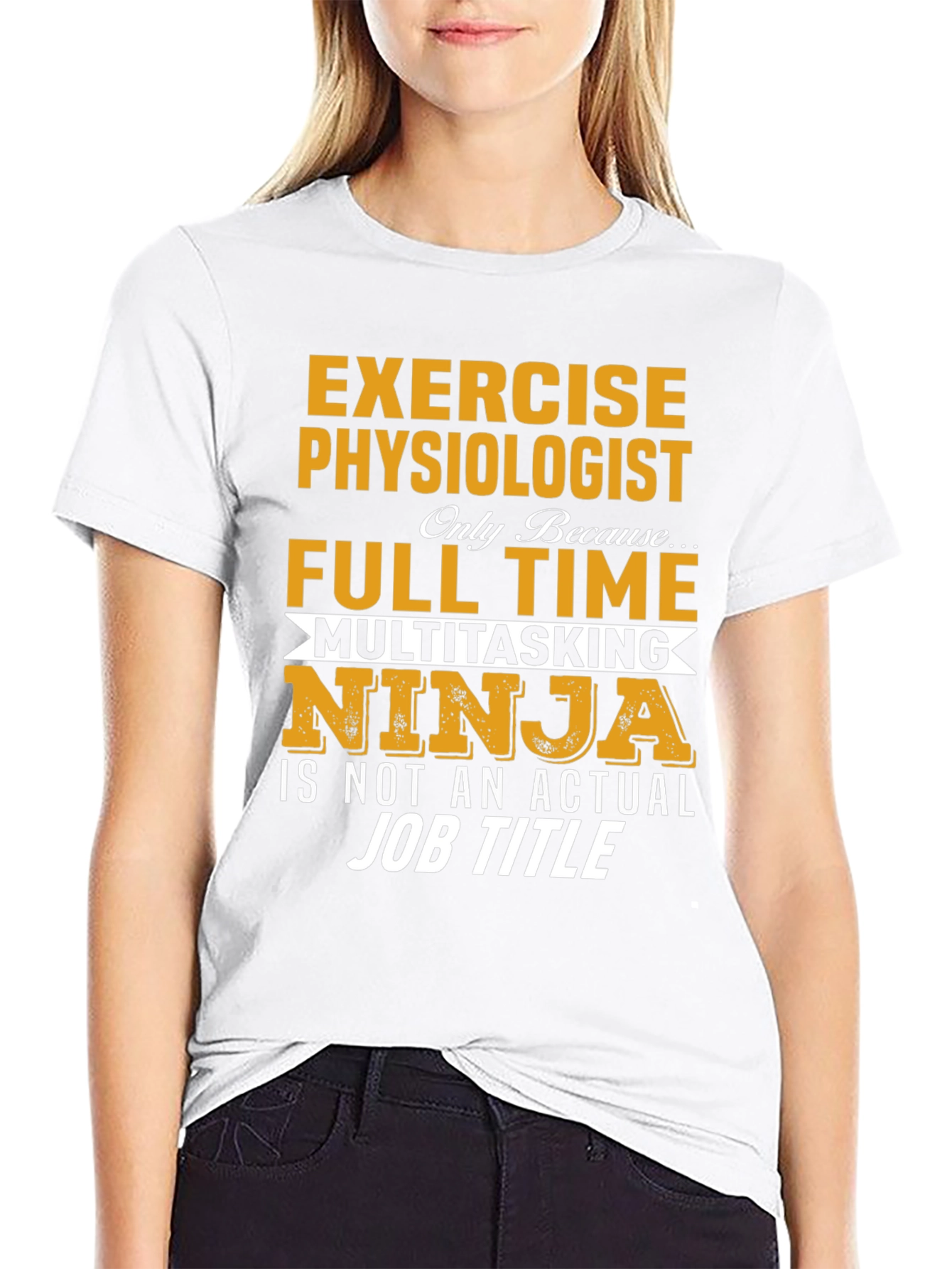 Exercise Physiologist Multitasking Ninja Graphic Tee